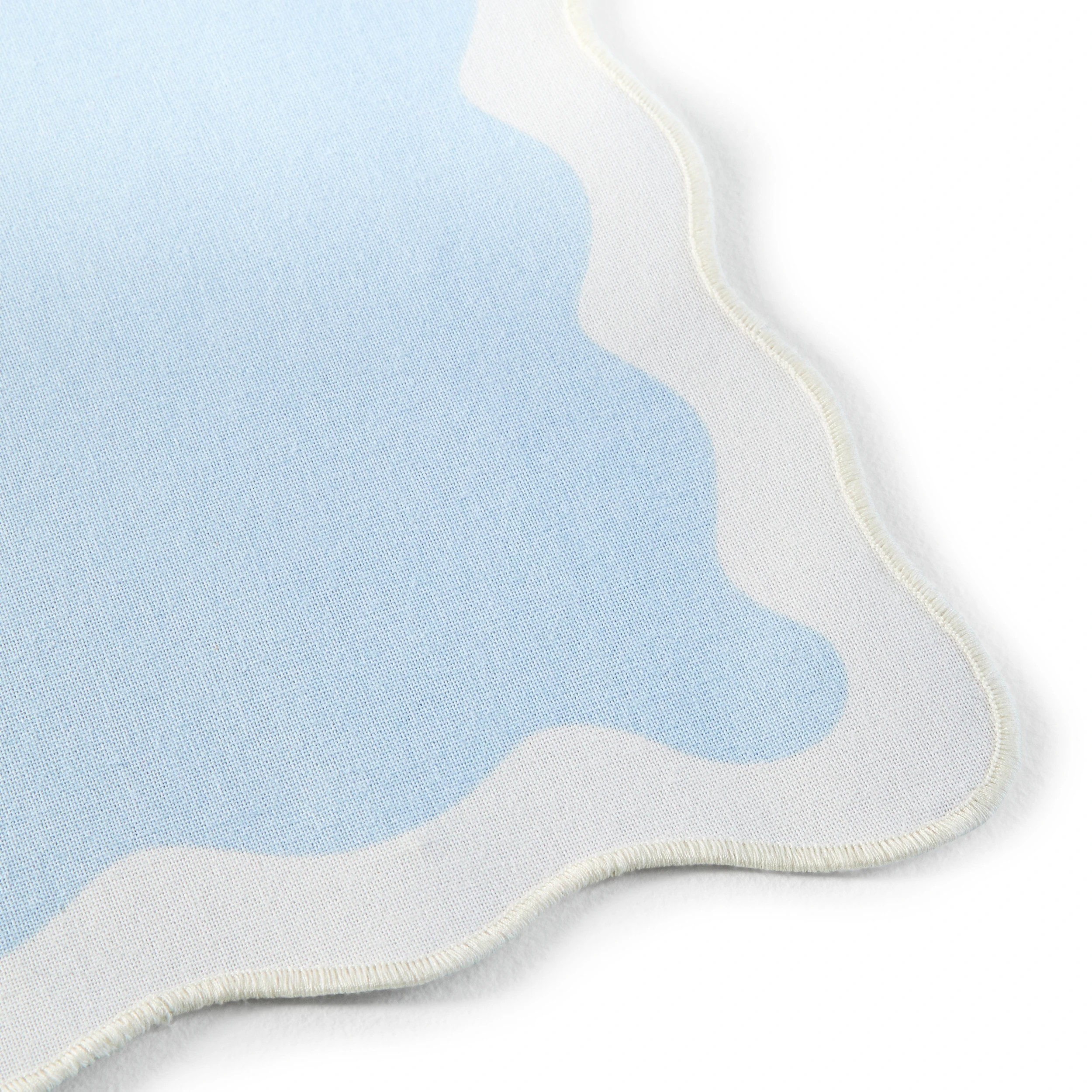 4 Blue Wave Edge Placemat, 4 of 5