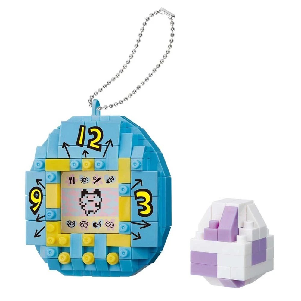 3 Nanoblock 1st Generation Tamagotchi Blue, 3 of 5