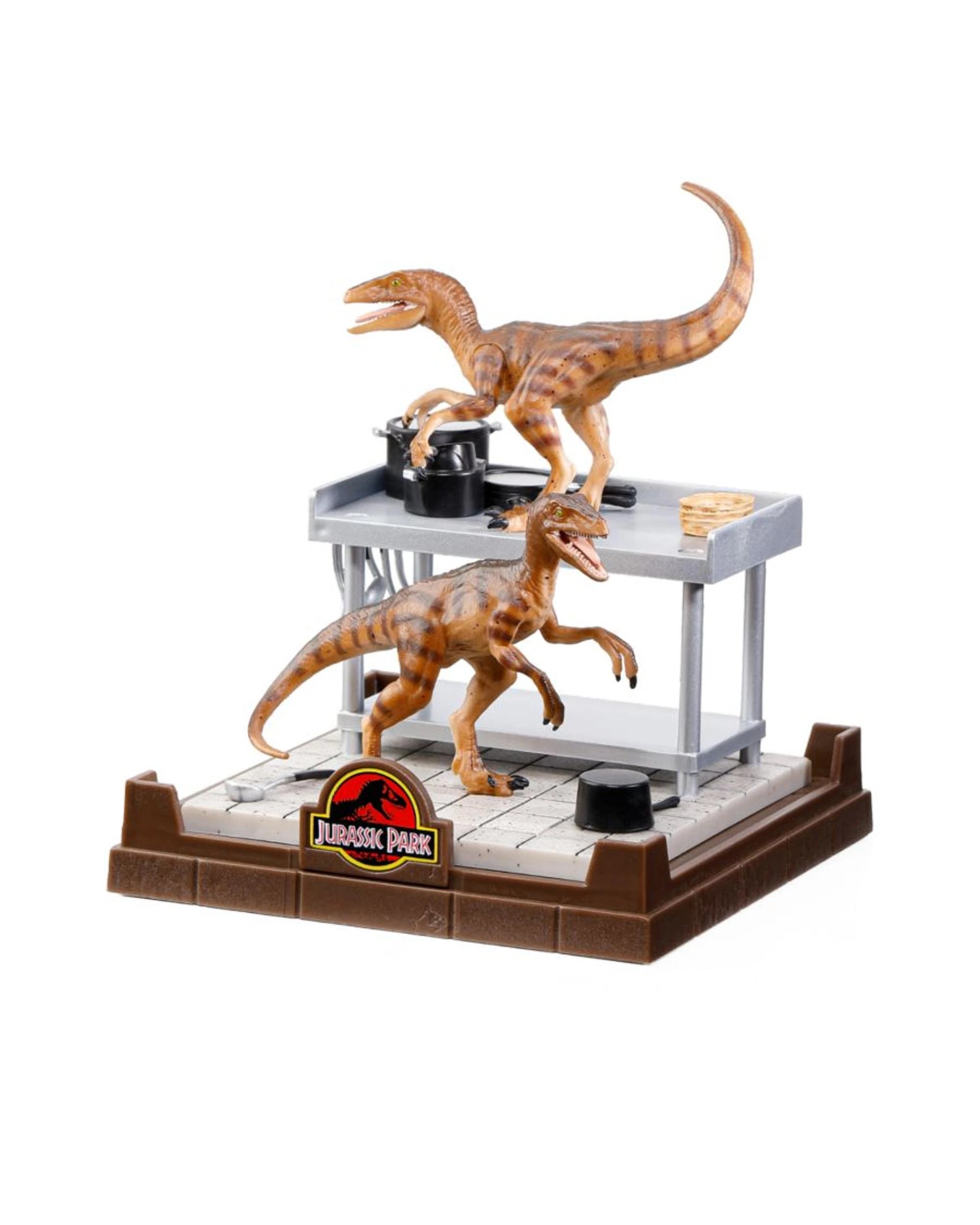 2 Jurassic Park Velociraptor Diorama, 2 of 5
