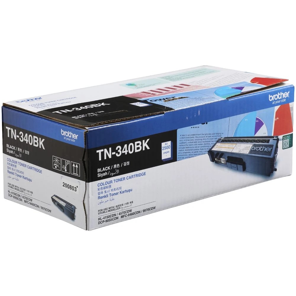 2 Brother TN 340 Toner Cartridge Black, 2 of 2