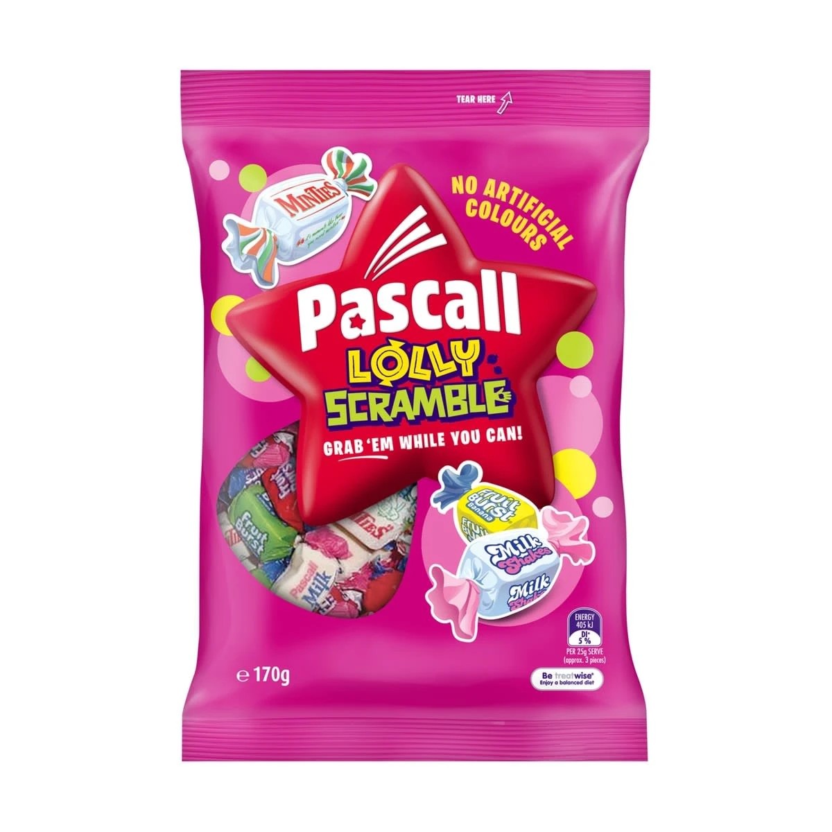 1 Pascall Lolly Scramble 170g, 1 of 2