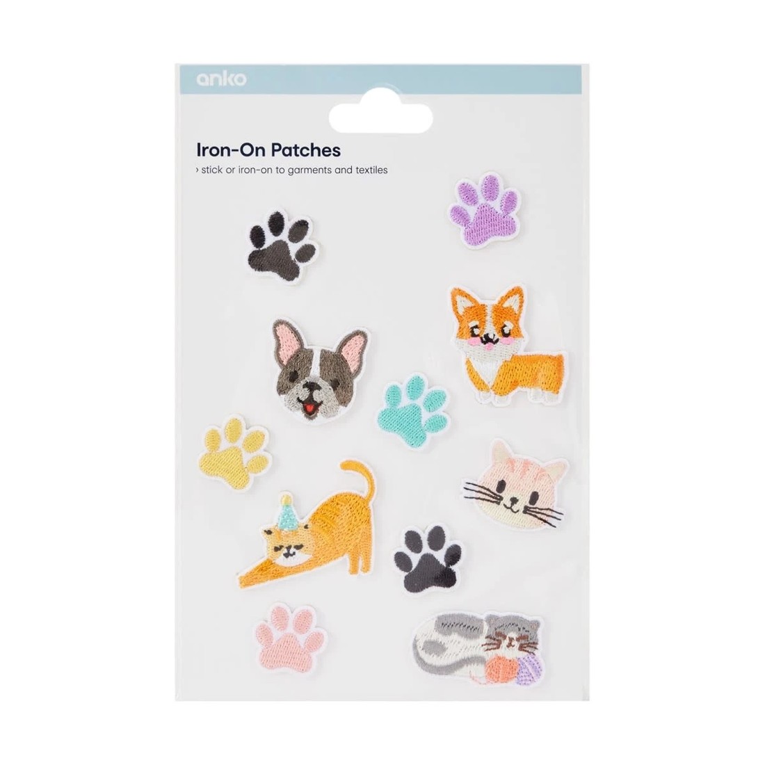 1 Iron-On Patches - Embroidery Patch Pets, 1 of 3