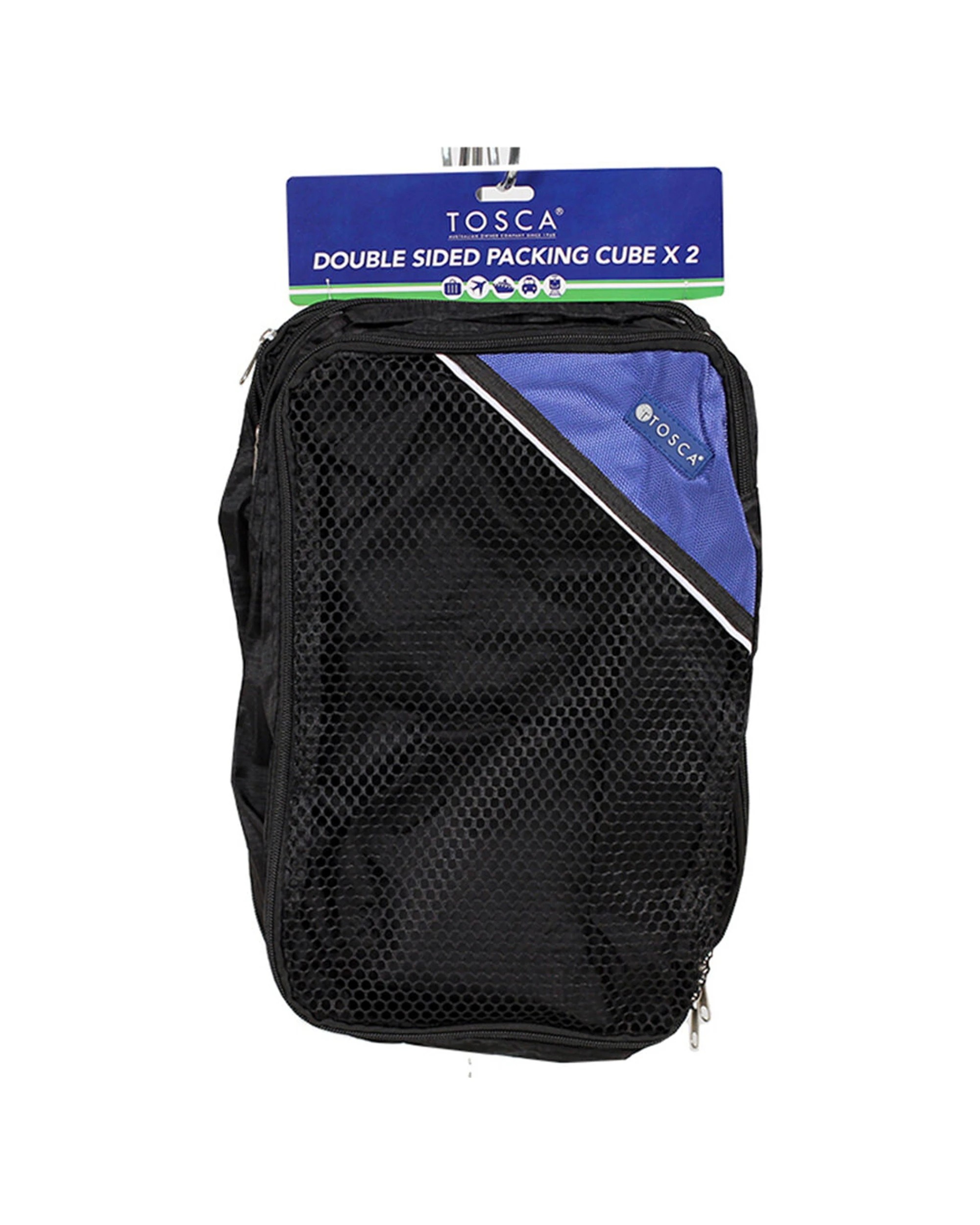 1 Tosca 2Pc Double Sided Travel Packing Storage Cube - Assorted, 1 of 1