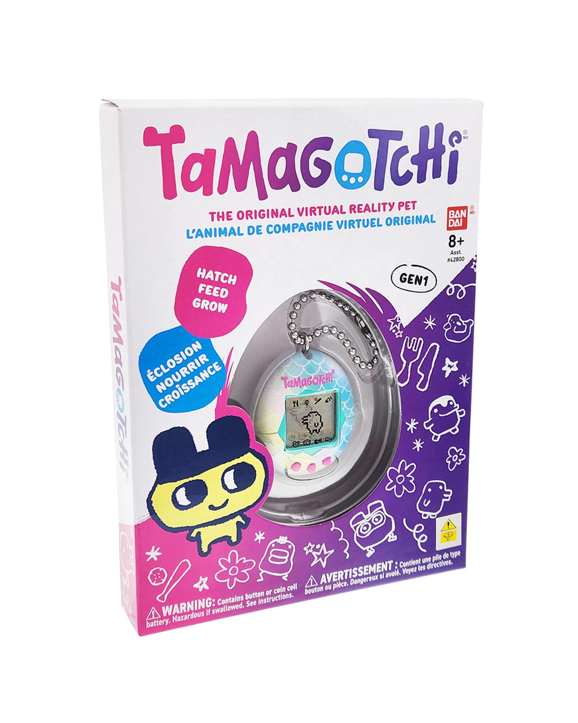 1 Tamagotchi Original Gen 1 - Mermaid - Multi, 1 of 2