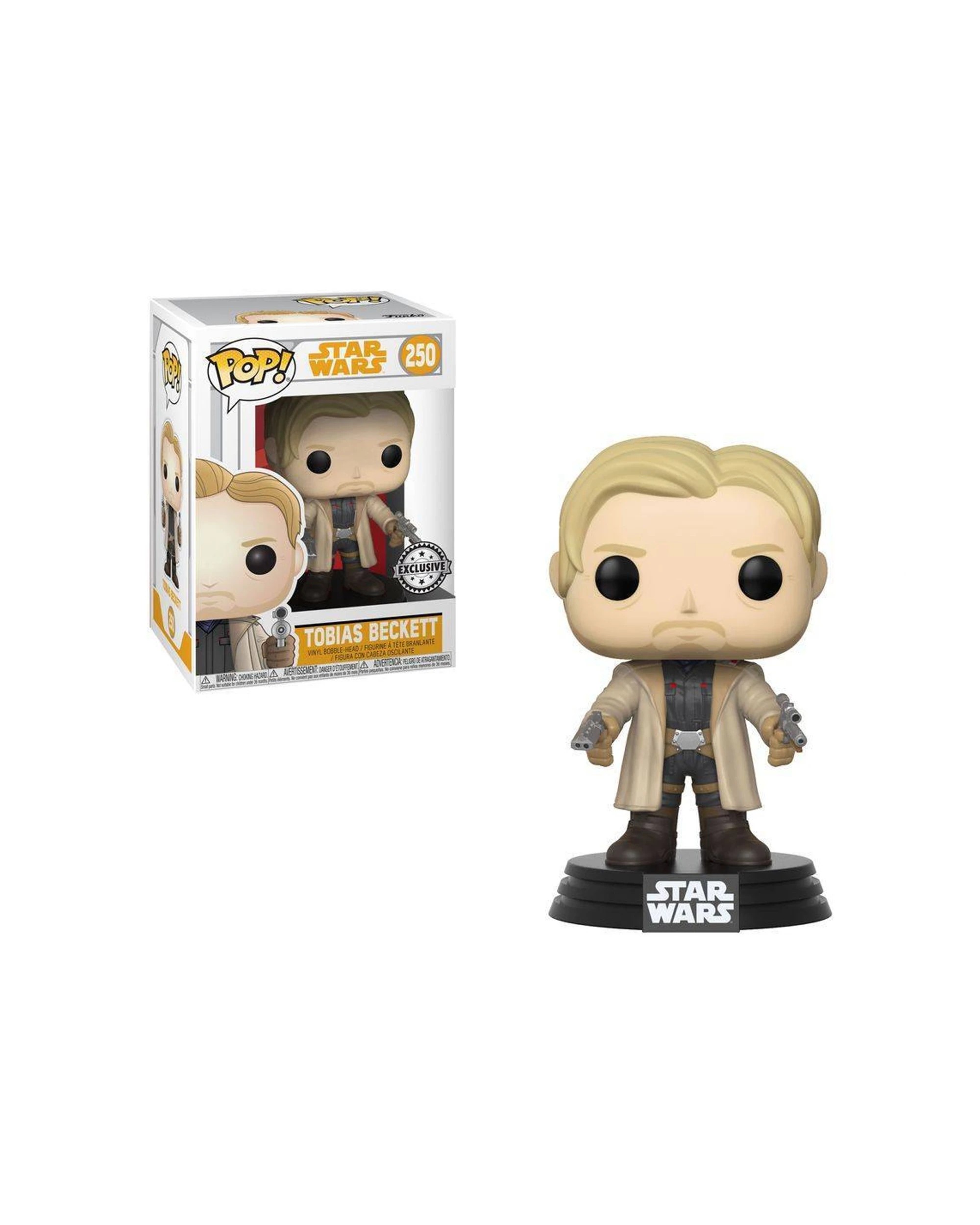 3 POP Vinyl Figure Star Wars Solo Tobias Beckett 10cm Exclusive Edition - Multi, 3 of 3
