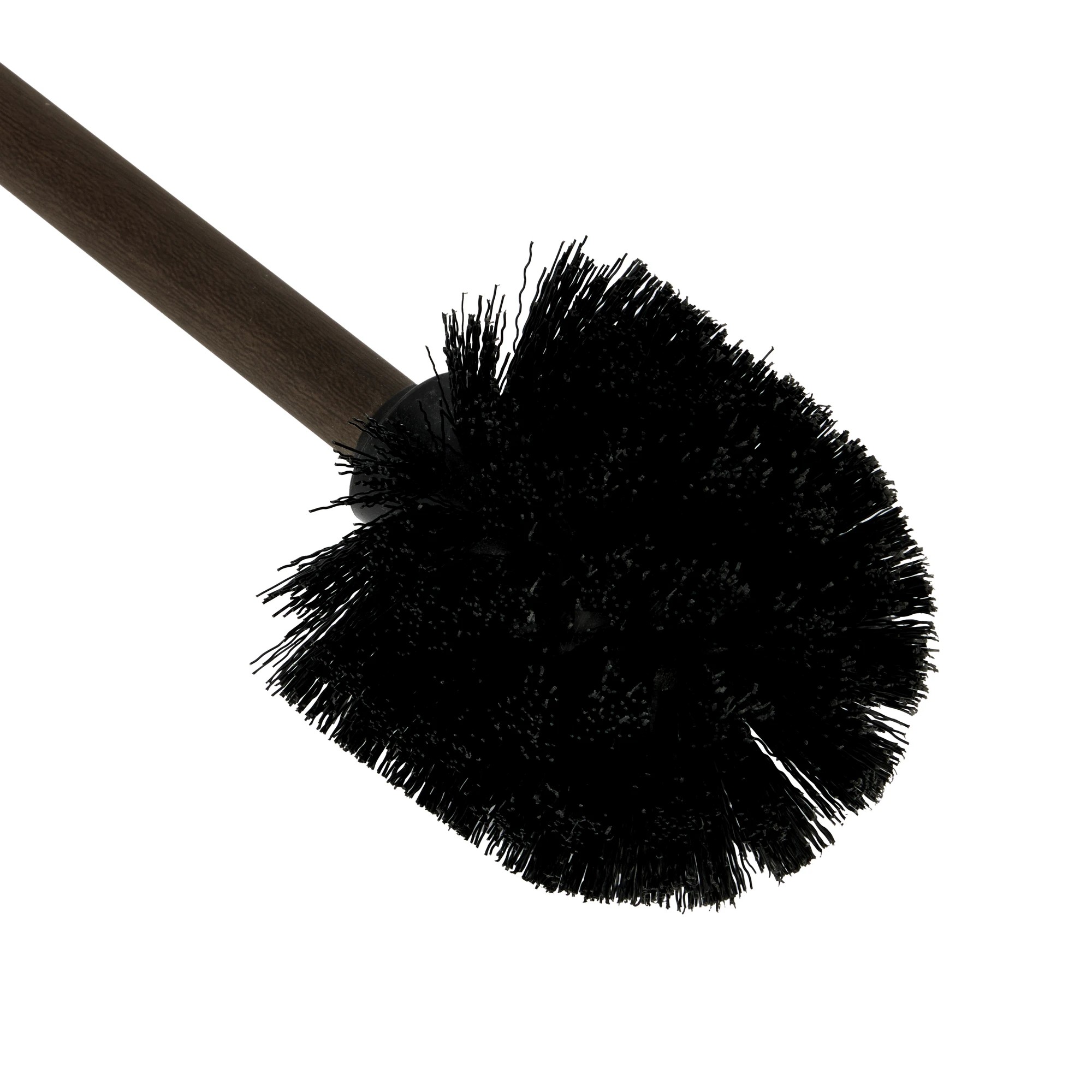 4 Linen Look Toilet Brush, 4 of 6