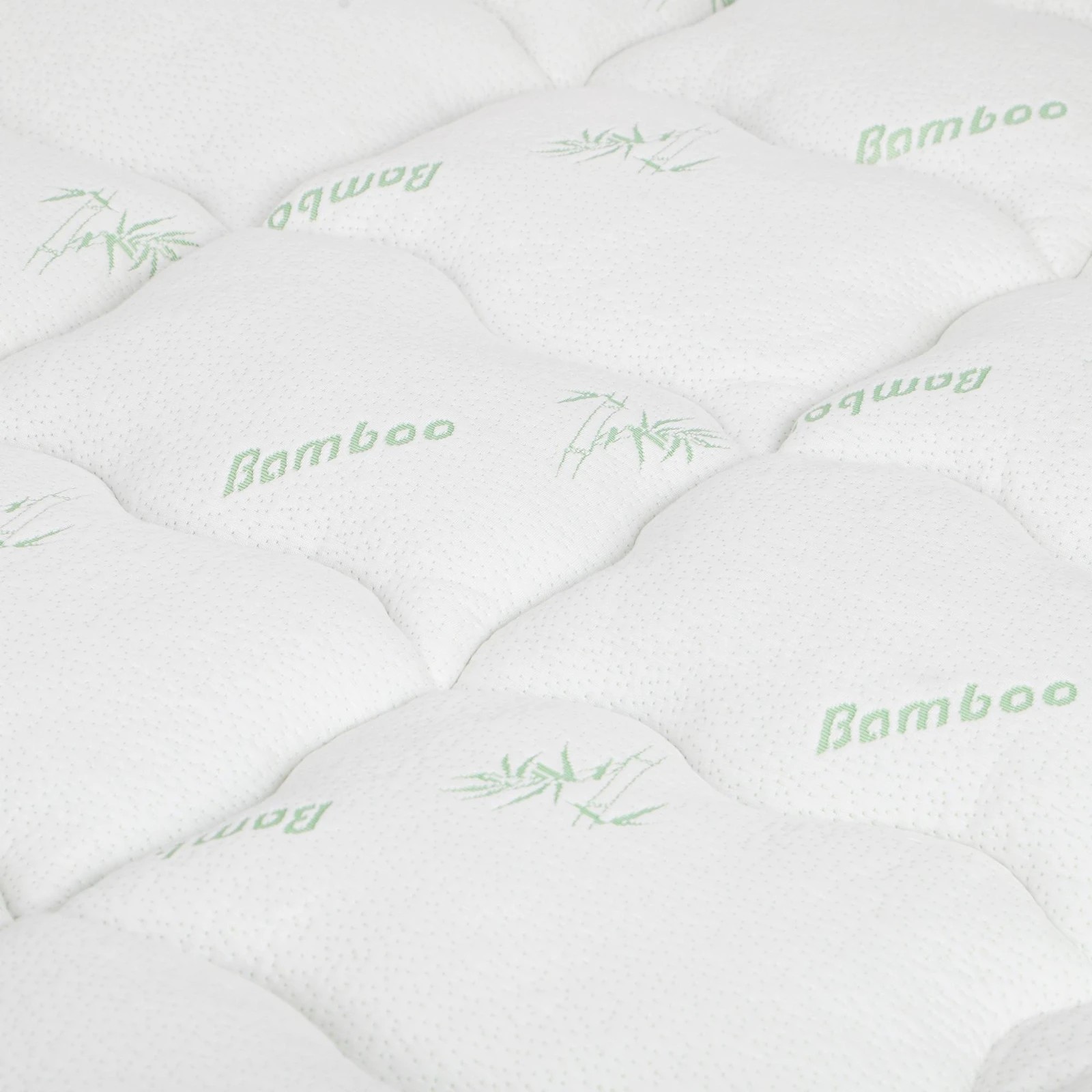 2 Starry Eucalypt Bamboo Fibre Pillowtop Mattress Topper Underlay Pad 7.5cm - King Bed, 2 of 5