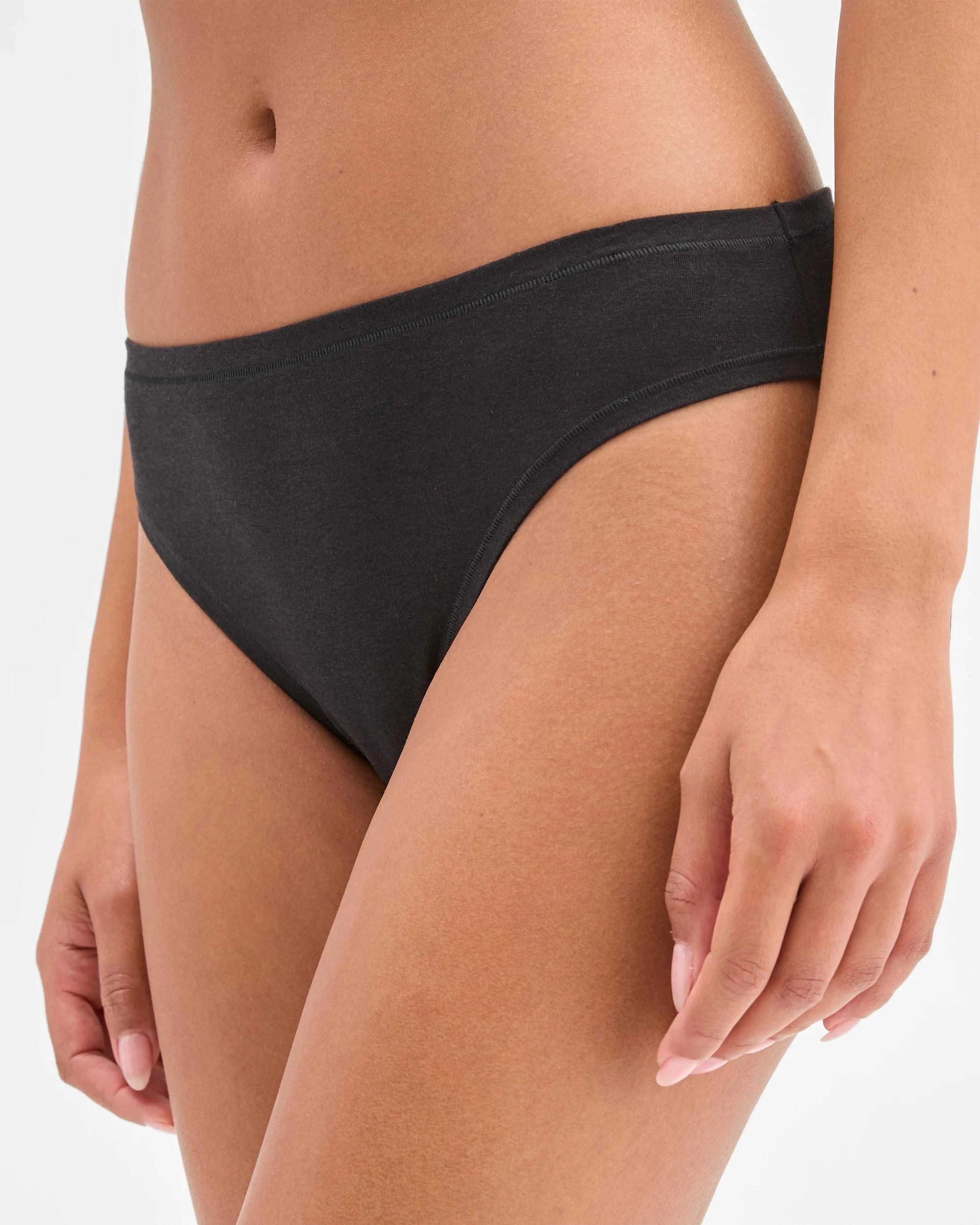 5 Target 2 Pack Bamboo Bikini Briefs BLACK, 5 of 7