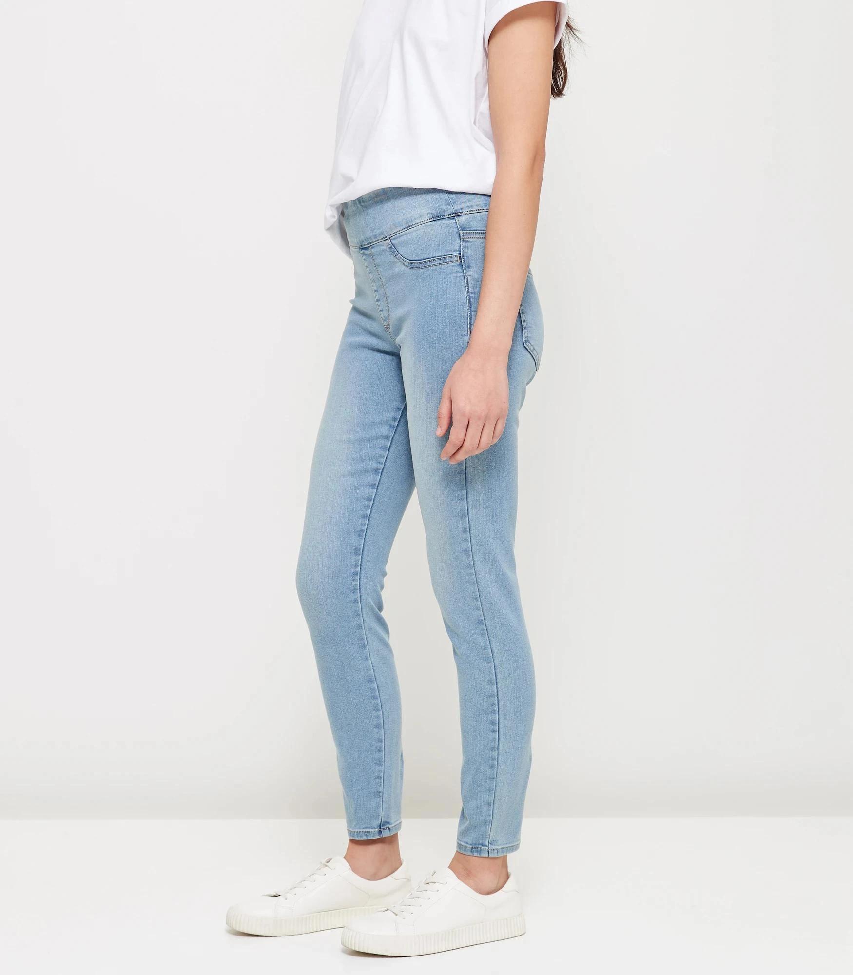 4 Target Lydia High Rise Ankle Length Denim Jeggings PALEINDIGO, 4 of 6