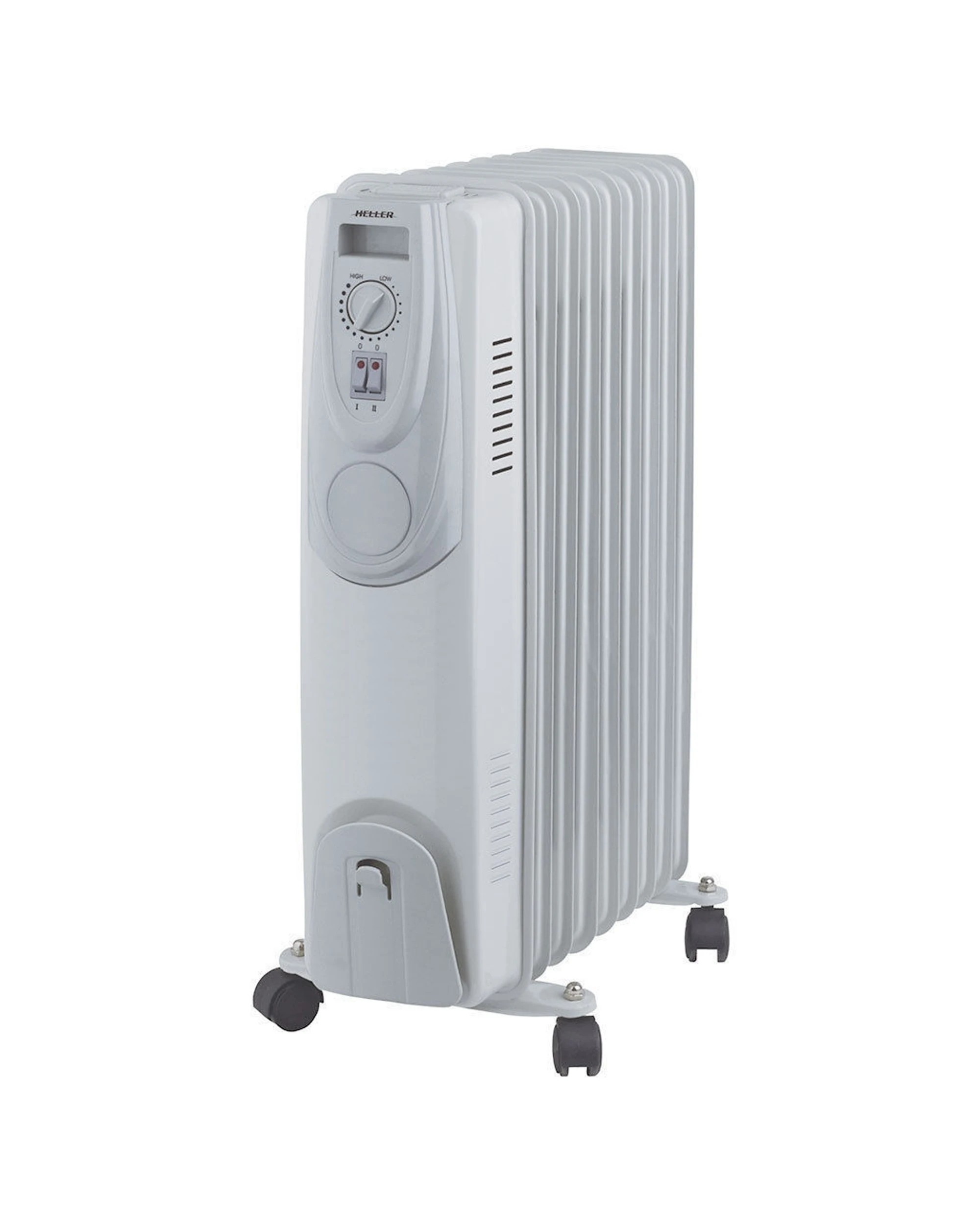 3 Heller Hoil9 2000w Electric Portable 9 Fin Oil Heater/column/castor Wheels
 - White, 3 of 3
