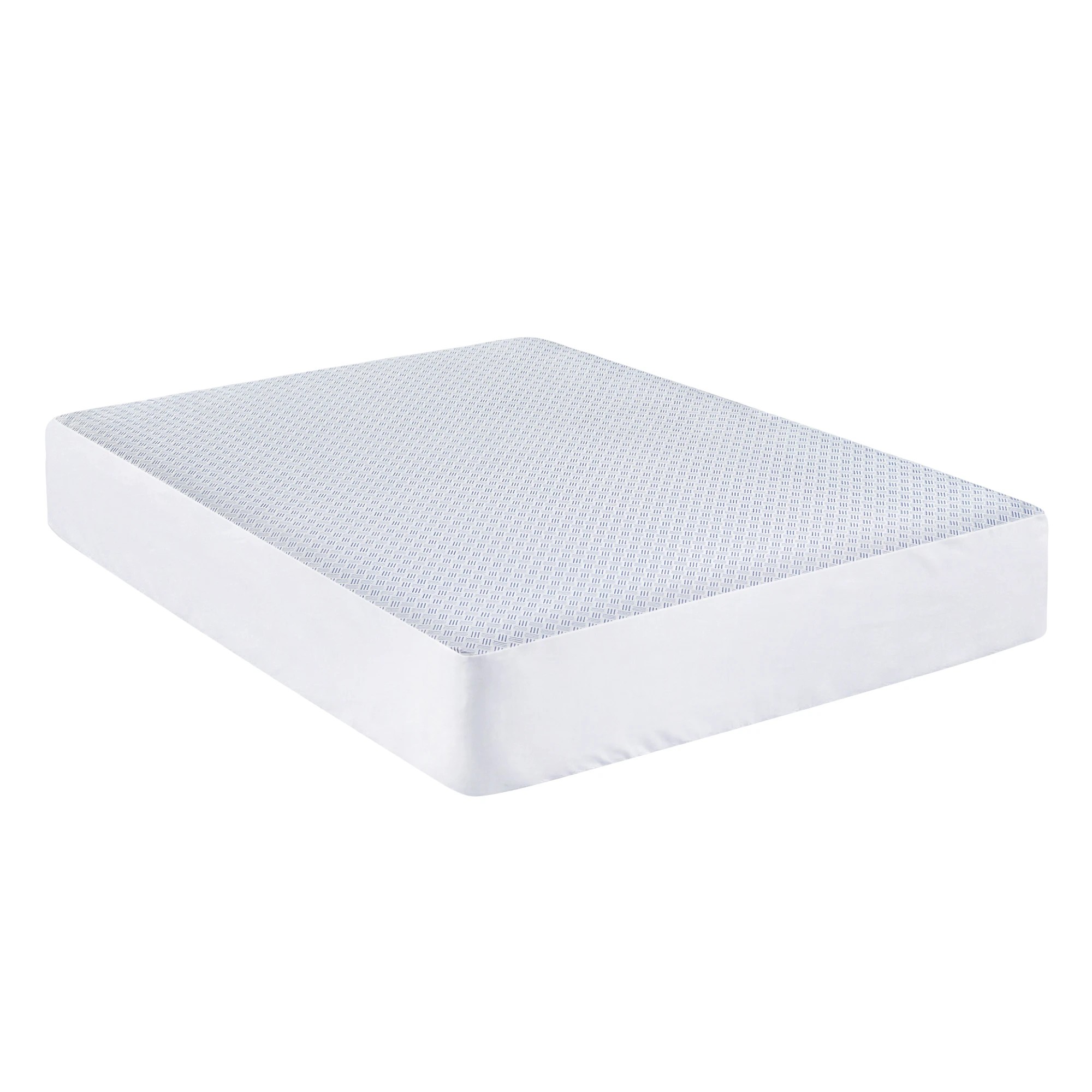 1 Giselle Cooling Mattress Protector Waterproof  Deep Pocket Fitted Cover - Double Bed - Blue, 1 of 3