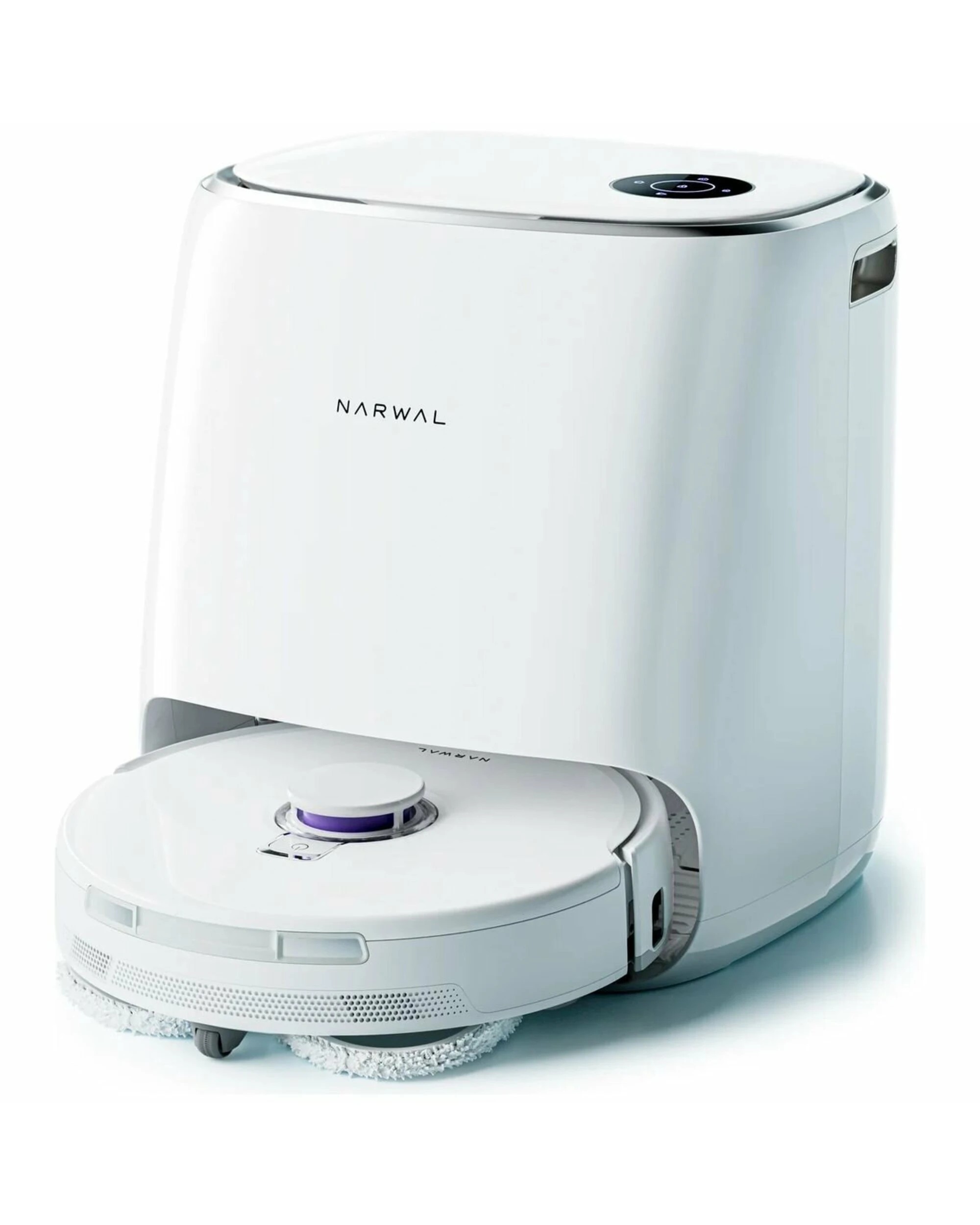 1 Narwal Freo X Ultra Robot Vacuum Mop Auto Wash AI DirtSense Technology, 1 of 5