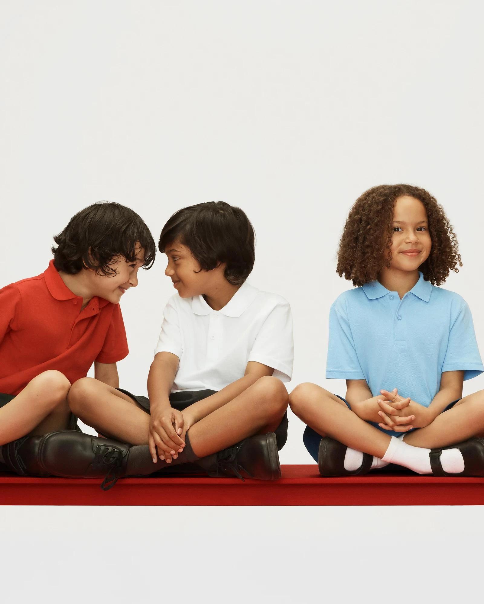 7 Target School Polo T-shirt RED, 7 of 7