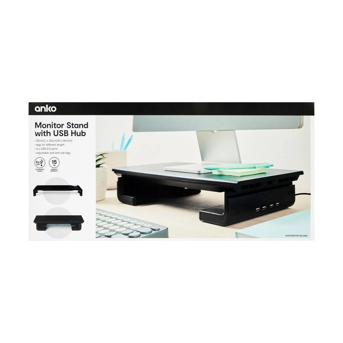 10 Monitor Stand with USB Hub, 10 of 10