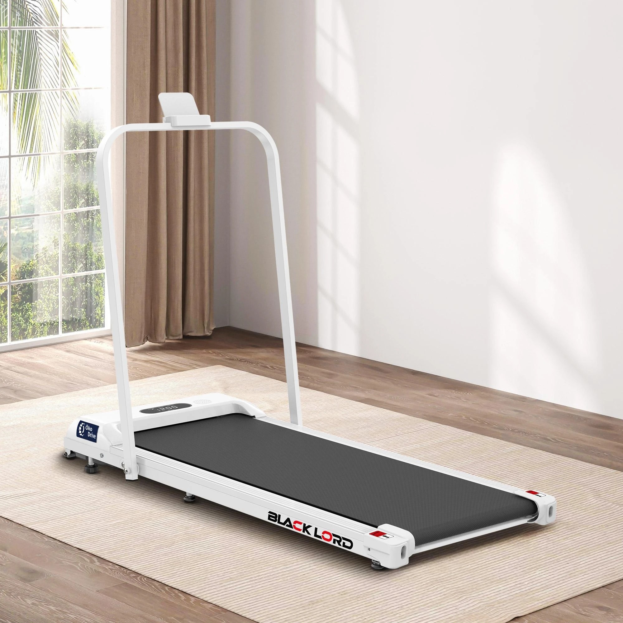 9 Black Lord Treadmill Electric Walking Pad Home Office Gym Fitness Foldable - White, 9 of 9