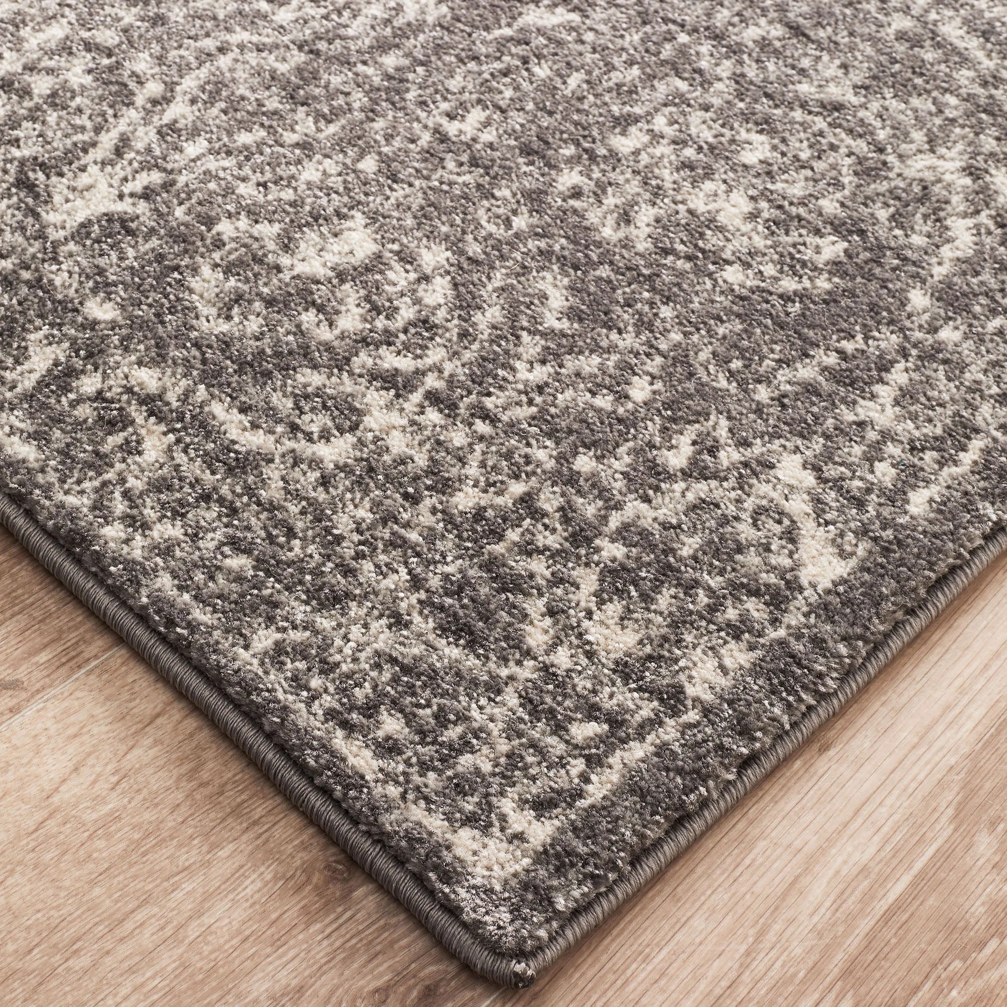 3 Common Ground Rugs Encore 256 290x200cm - Large Floor Rug - Silver, 3 of 7