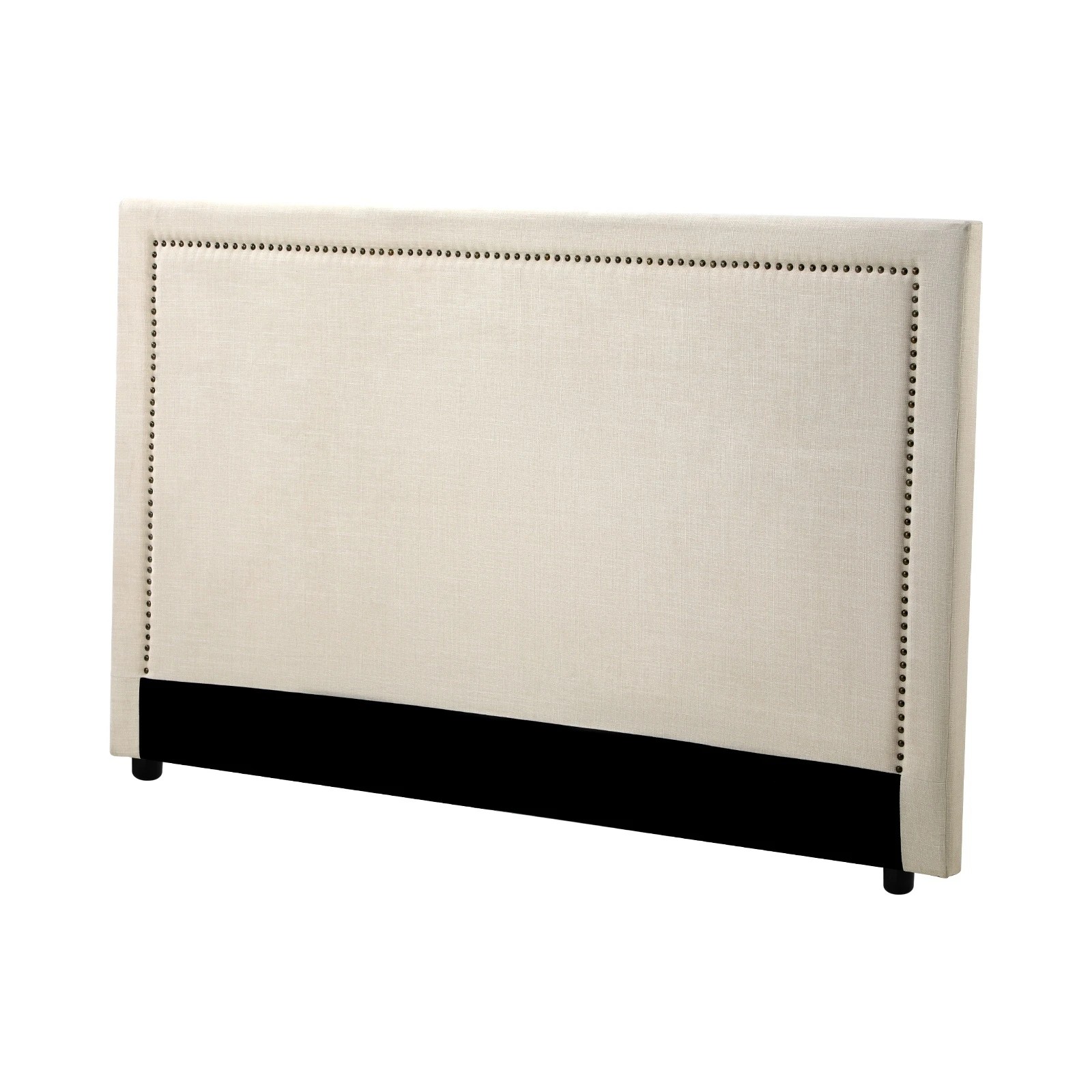 1 Oikiture King Single Bed Headboard Bedhead Bedroom Furniture
 - Beige, 1 of 10