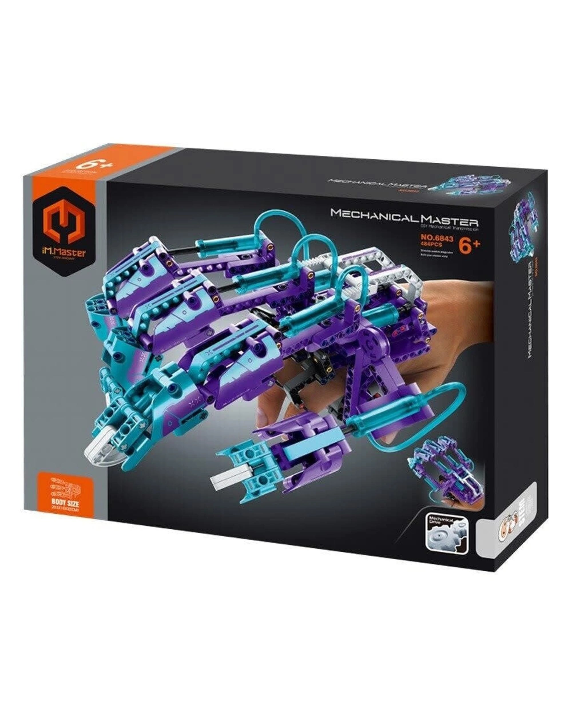 1 iM.Master Mechanical Master Hydraulic Glove Purple 484 Piece Model Kit - 6843 - Multi, 1 of 1