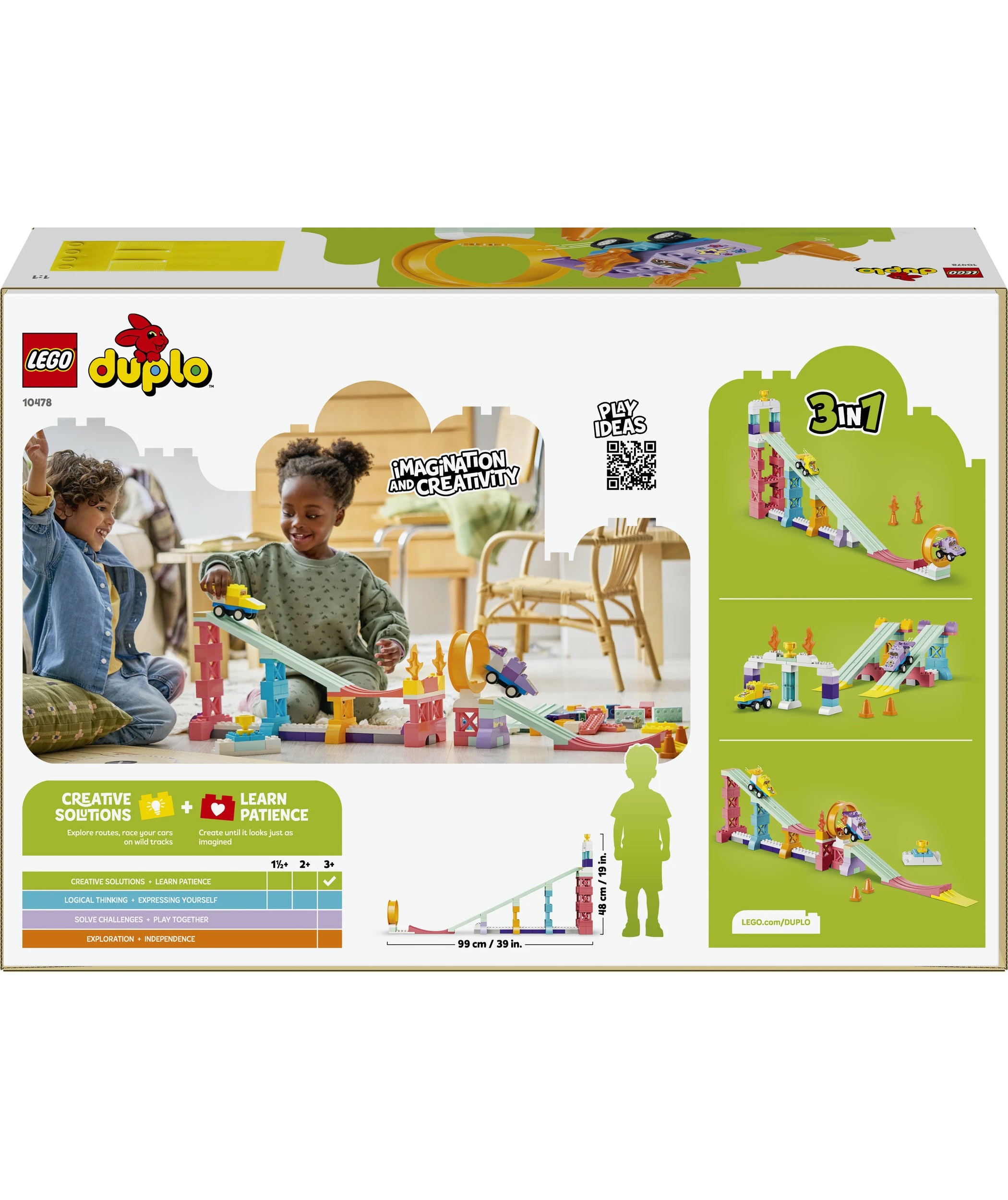 10 LEGO DUPLO Town 3 in 1 Creative Ramps with Vehicles 10478, 10 of 10