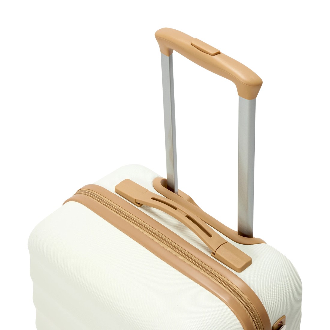 7 2 Piece Two Tone Hard Case Set - Cream, 7 of 8