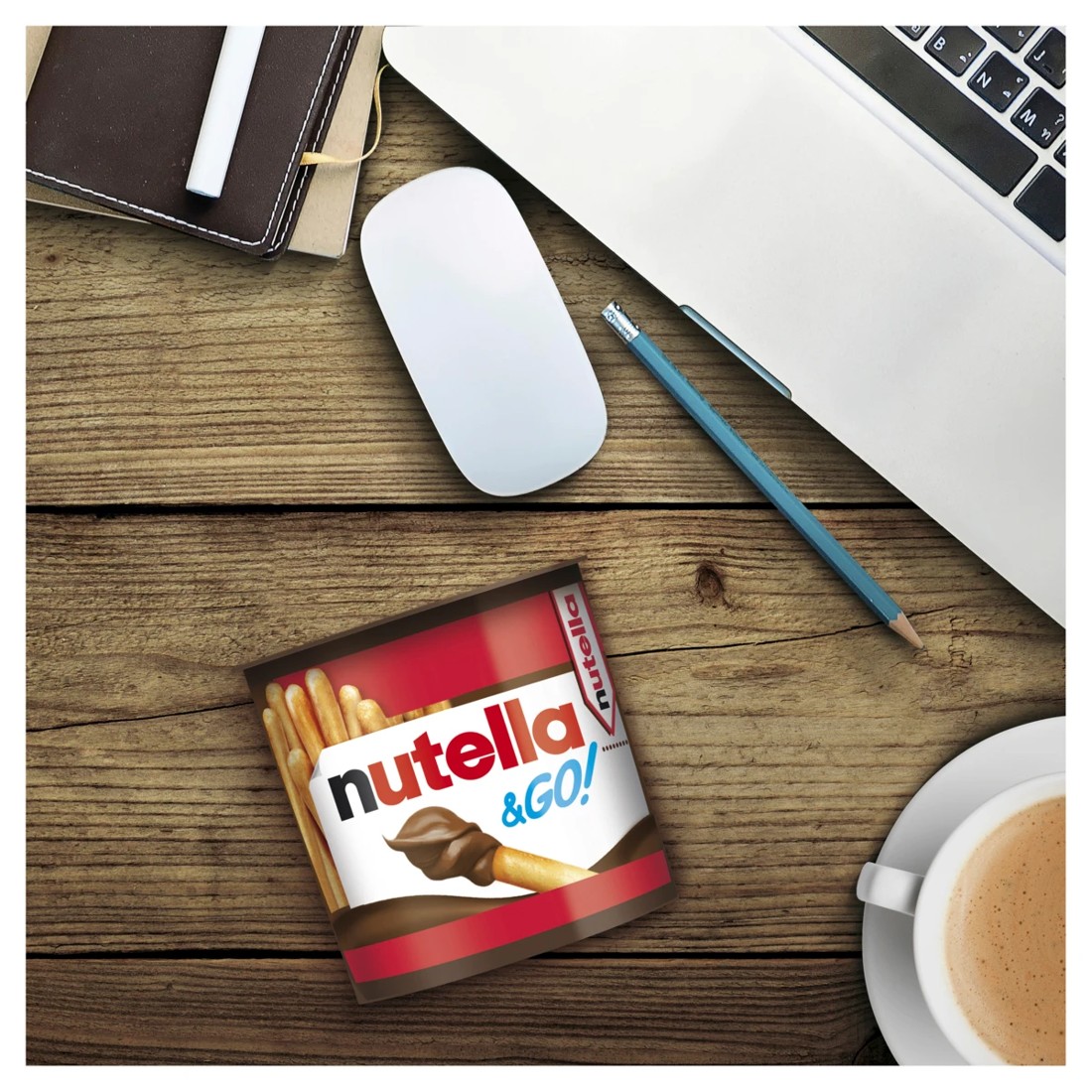 8 Nutella & Go Hazelnut Chocolate Spread with Breadsticks 48g, 8 of 9