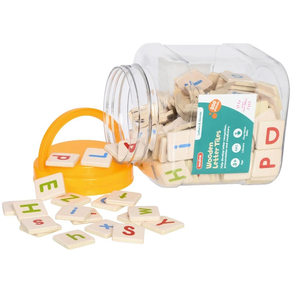 2 Kadink Wooden Letter Tiles Jar 200 Pack, 2 of 4