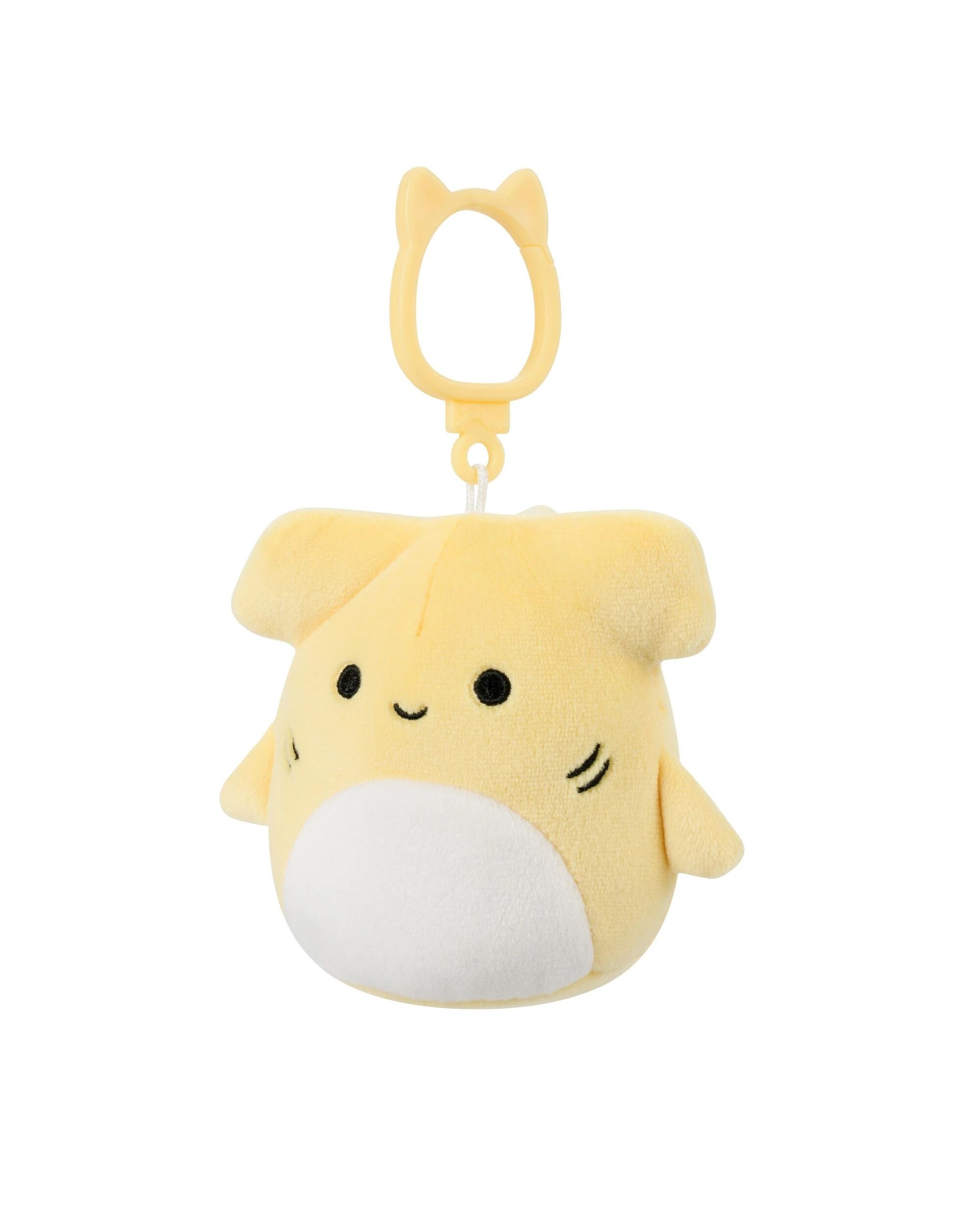 4 Squishmallows Terrence the Hammerhead Shark 3.5 inch Clip-On Plush - Yellow, 4 of 6