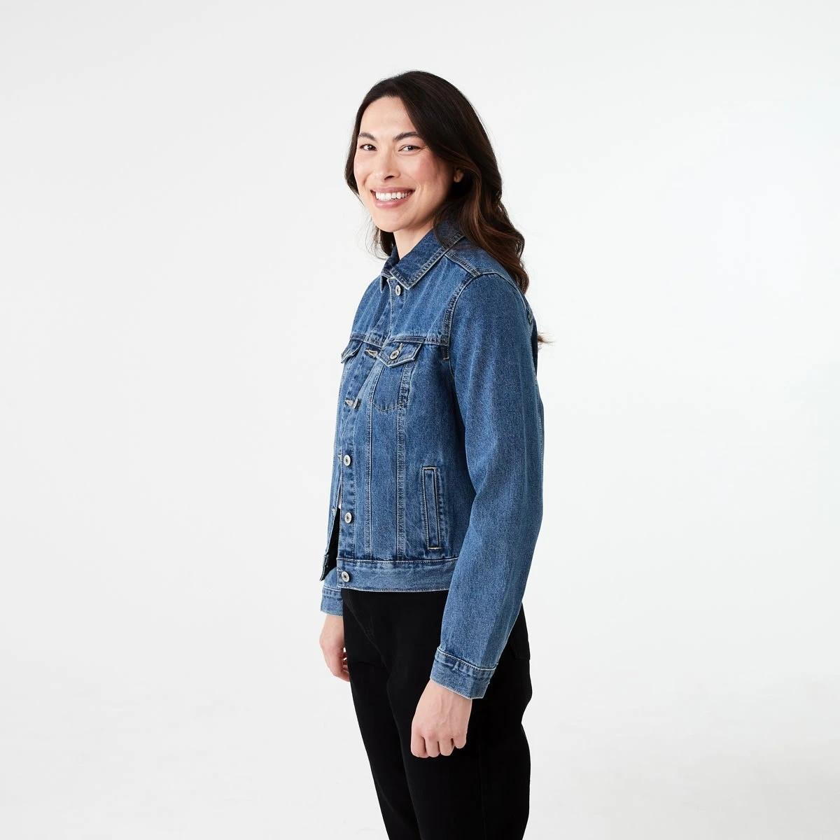 3 Denim Jacket Dark Wash, 3 of 7