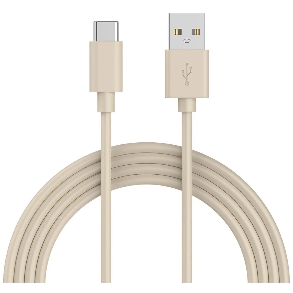 1 Otto USB-A to USB-C Cable 1m Beige, 1 of 7