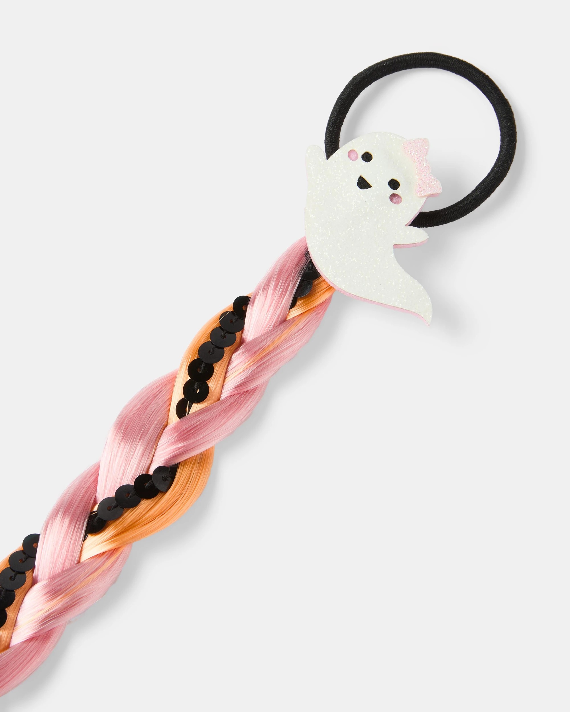 2 Halloween Plait Hair Extension Hair Tie, 2 of 3