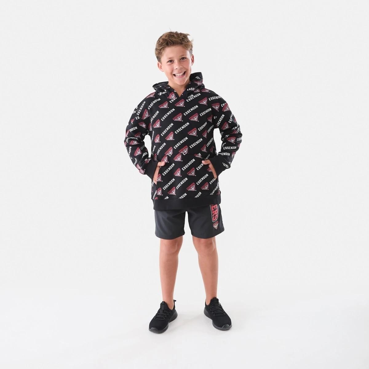 9 Official AFL Kids All Over Print Hoodie Essendon, 9 of 10