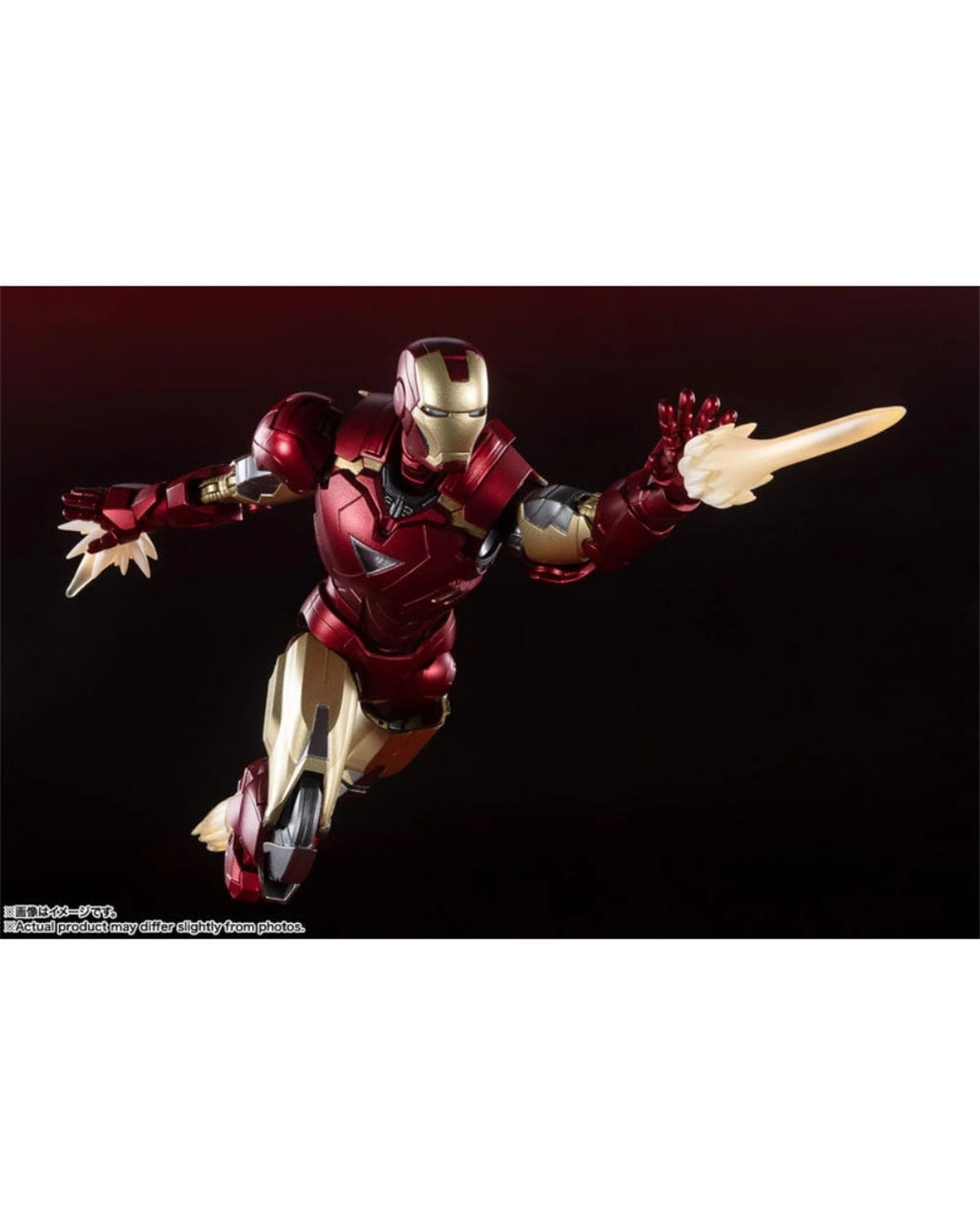 5 Tamashii Nations S.H. Figuarts Marvel The Infinity Saga Iron Man Mark 6 Figure, 5 of 6