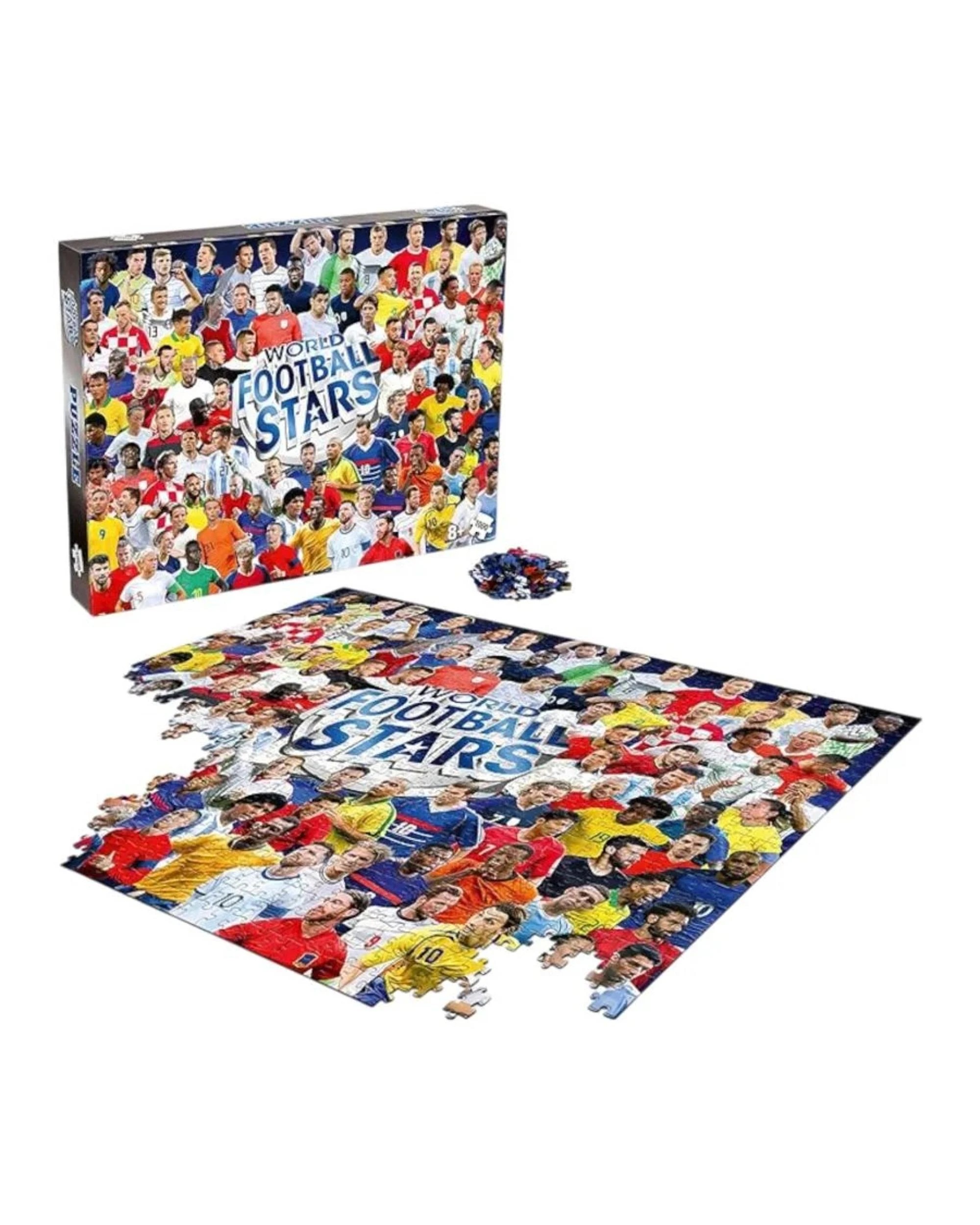 4 Winning Moves World Football Stars 1000 Piece Jigsaw Puzzle, 4 of 4