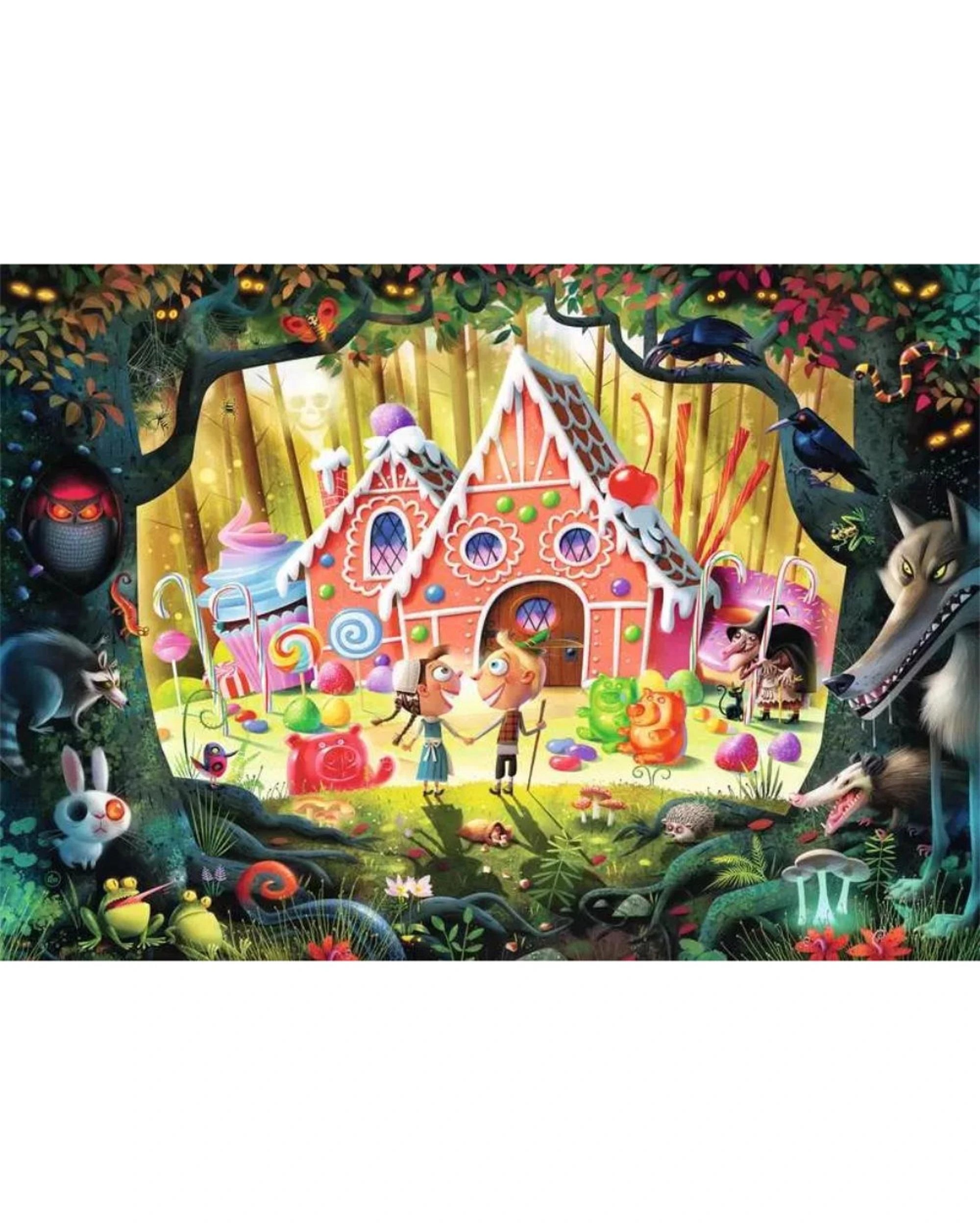 2 Ravensburger Dean MacAdam: Hansel and Gretel Beware! 1000 Piece Jigsaw Puzzle, 2 of 2