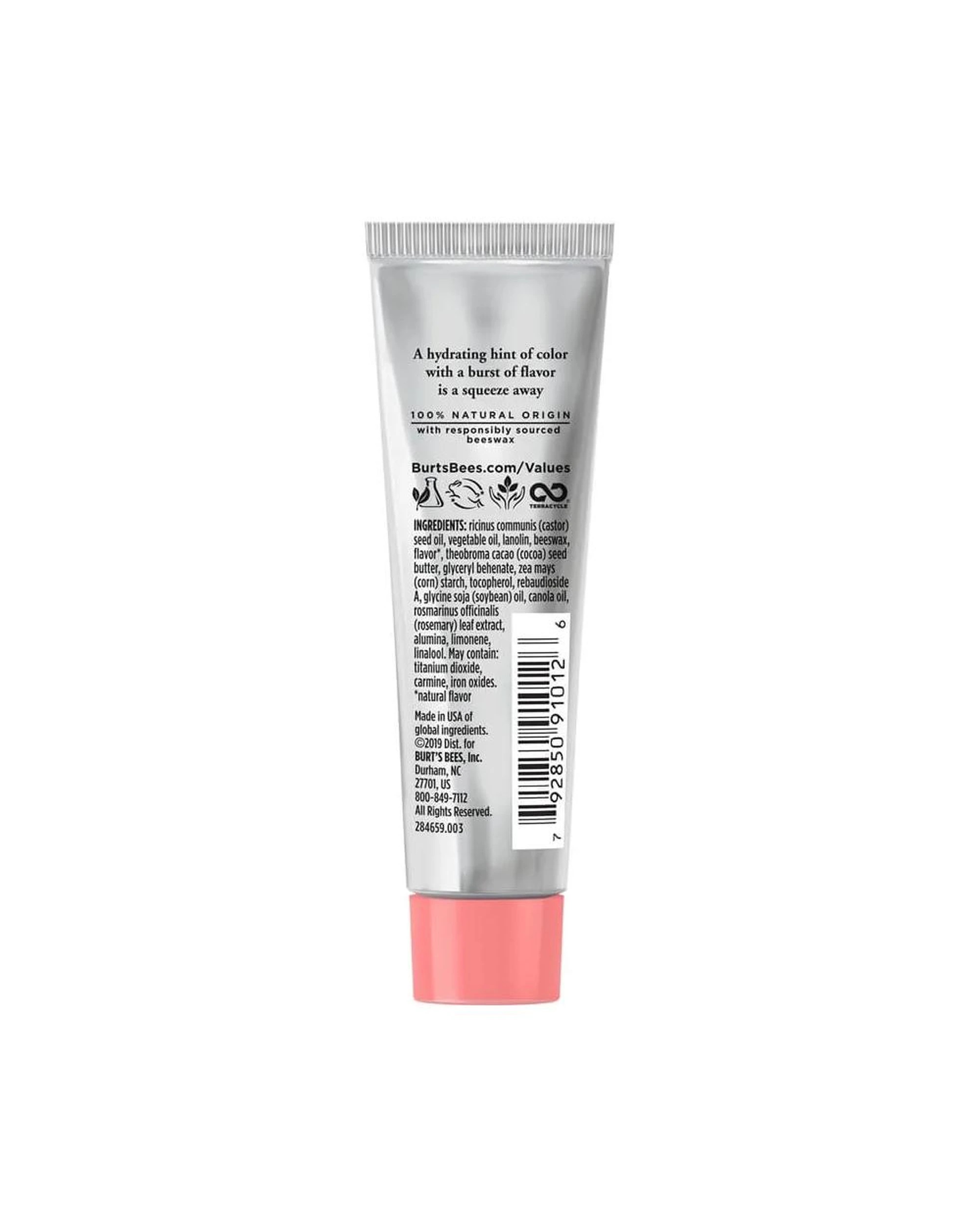 2 Burt's Bees Squeezy Tinted Lip Balm 12.1g - Sweet Peach - Pink, 2 of 2