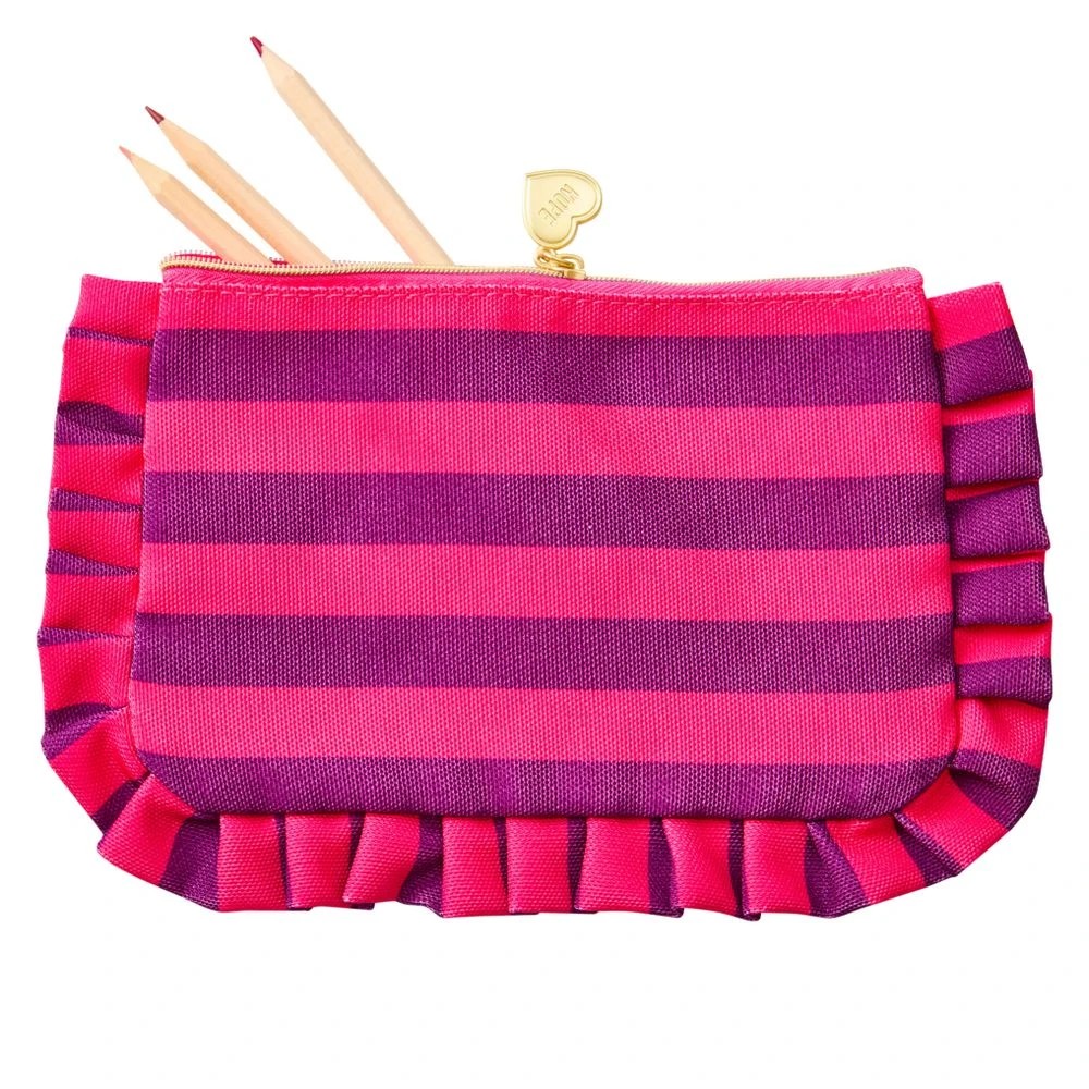 2 Officeworks Raspberry Pencil Case, 2 of 2