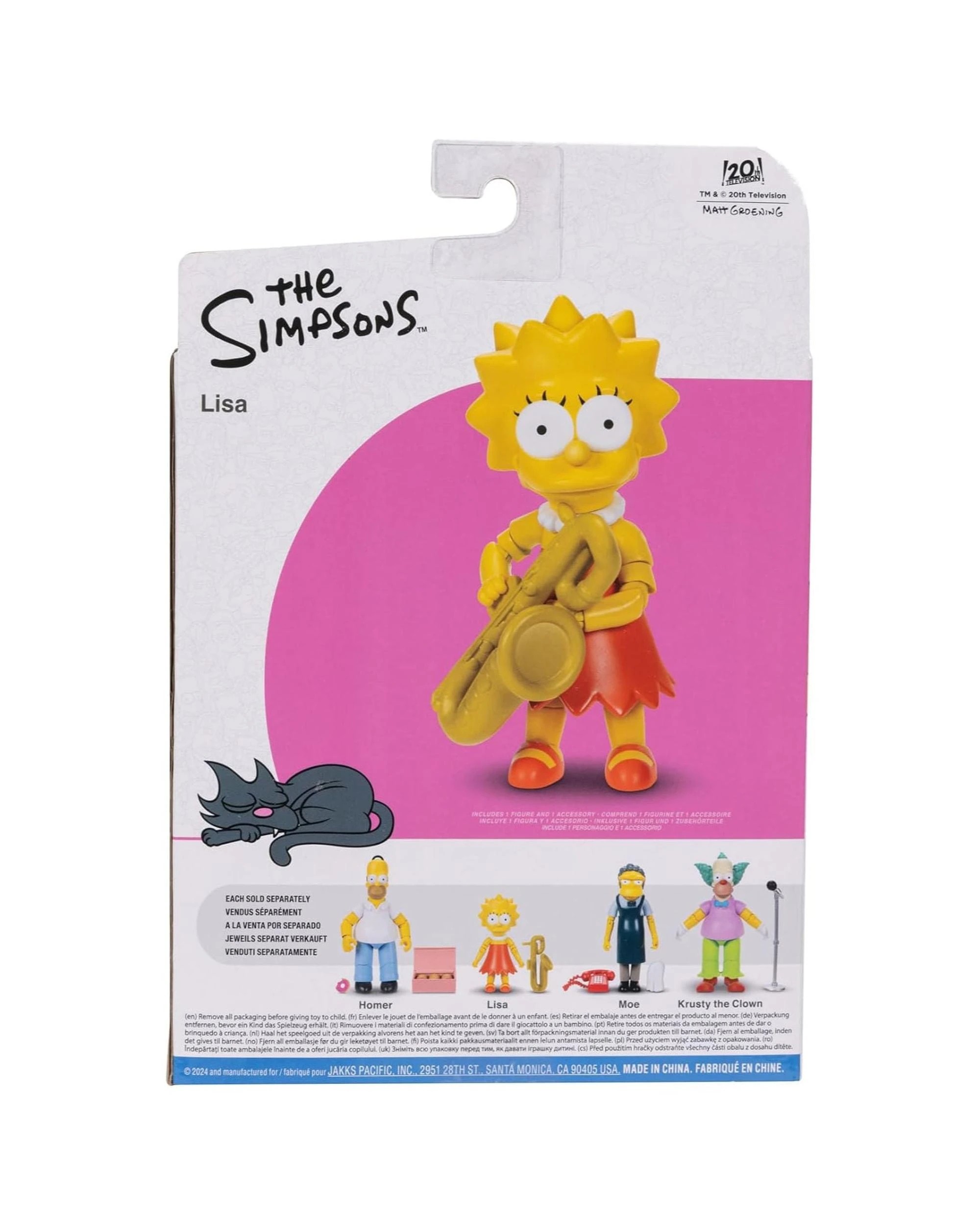 9 The Simpsons Lisa Simpson Wave 2.5 Inch Scaled Figure, 9 of 9