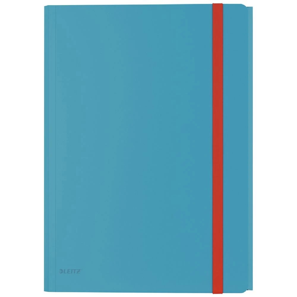 1 Leitz Cosy A4 3-Flap Folder with Display Book Blue, 1 of 2