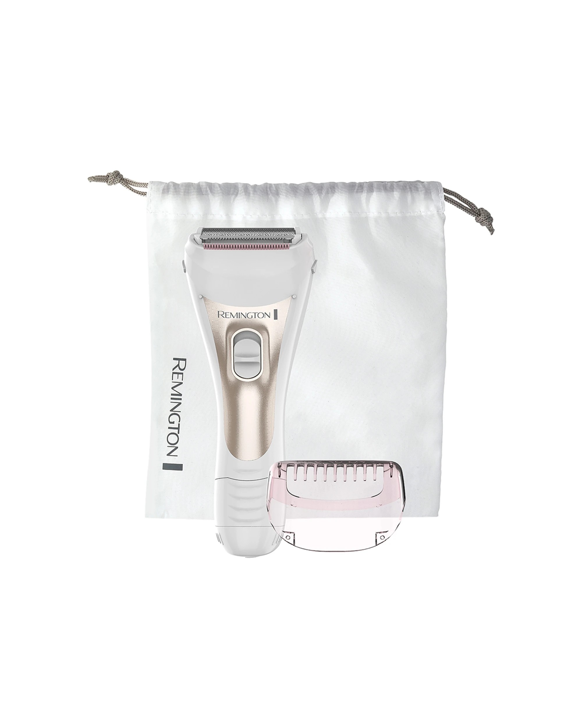 1 Remington Smooth S1 Electric Cordless Lady Shaver Bikini Hair Trimmer - White, 1 of 4