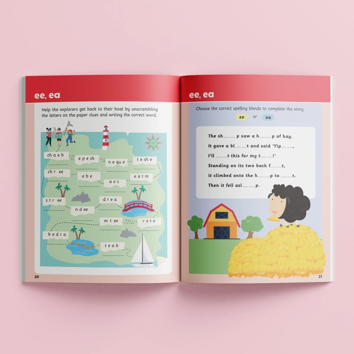 2 Junior Explorers: Phonics and Reading by Louise Park and Vicky Egan - Book, 2 of 5