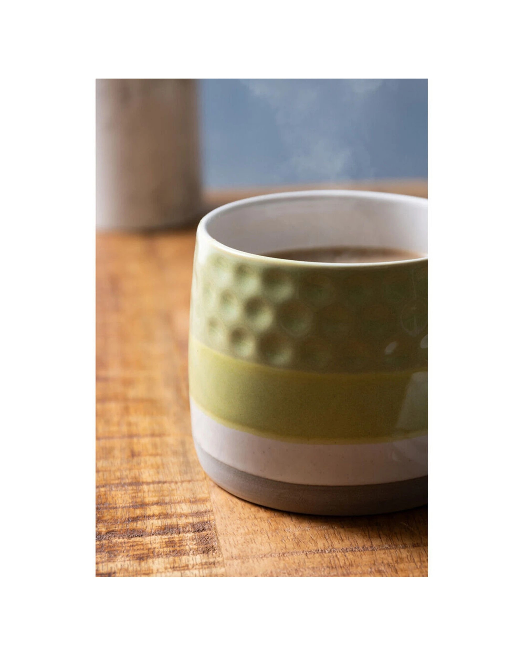 5 Mikasa 4PK Stoneware Coffee Mug Drinkware Textured Ombre 320ml Microwave Dishwasher Safe - Green, 5 of 8