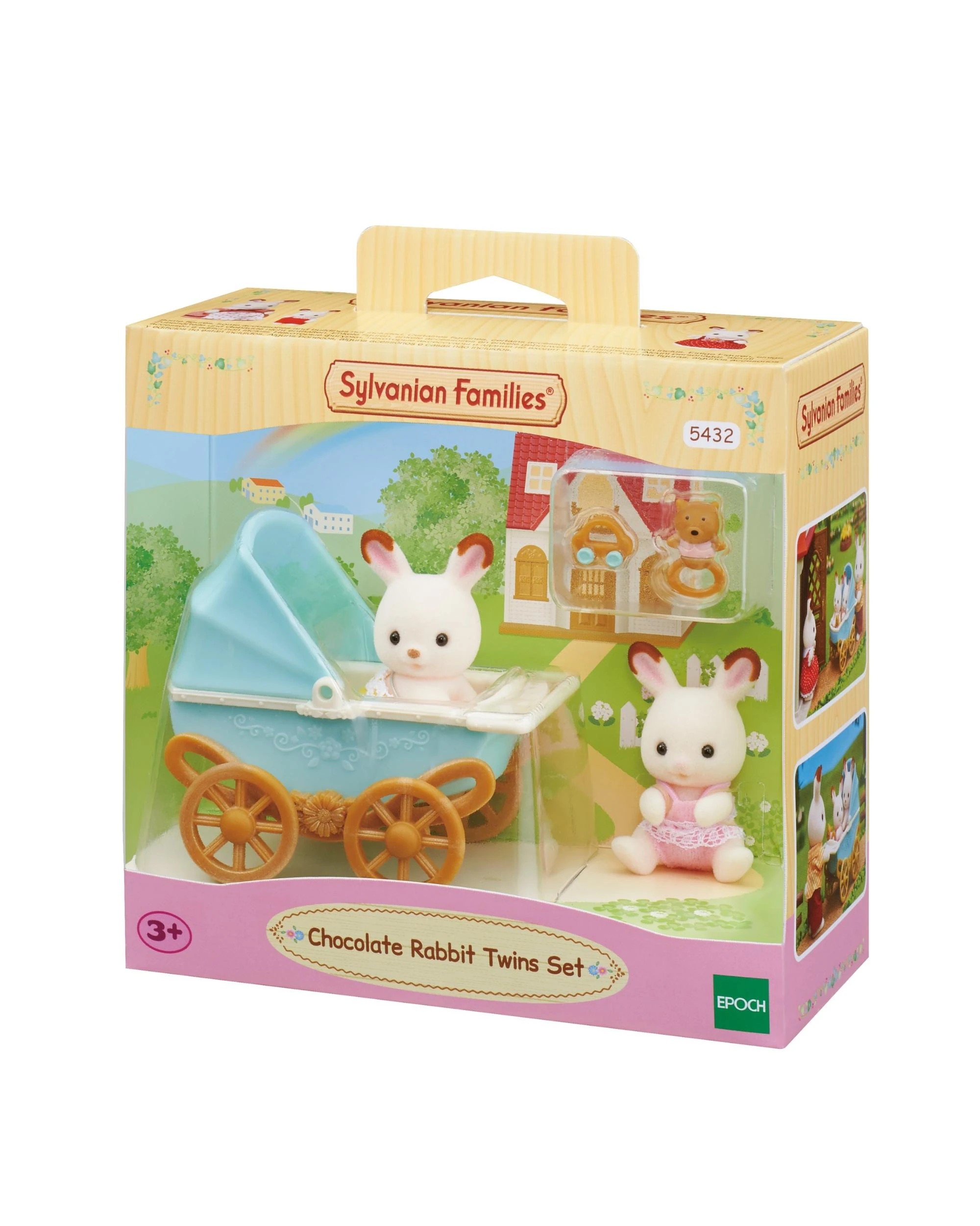 1 Sylvanian Families Chocolate Rabbit Twins Set, 1 of 3