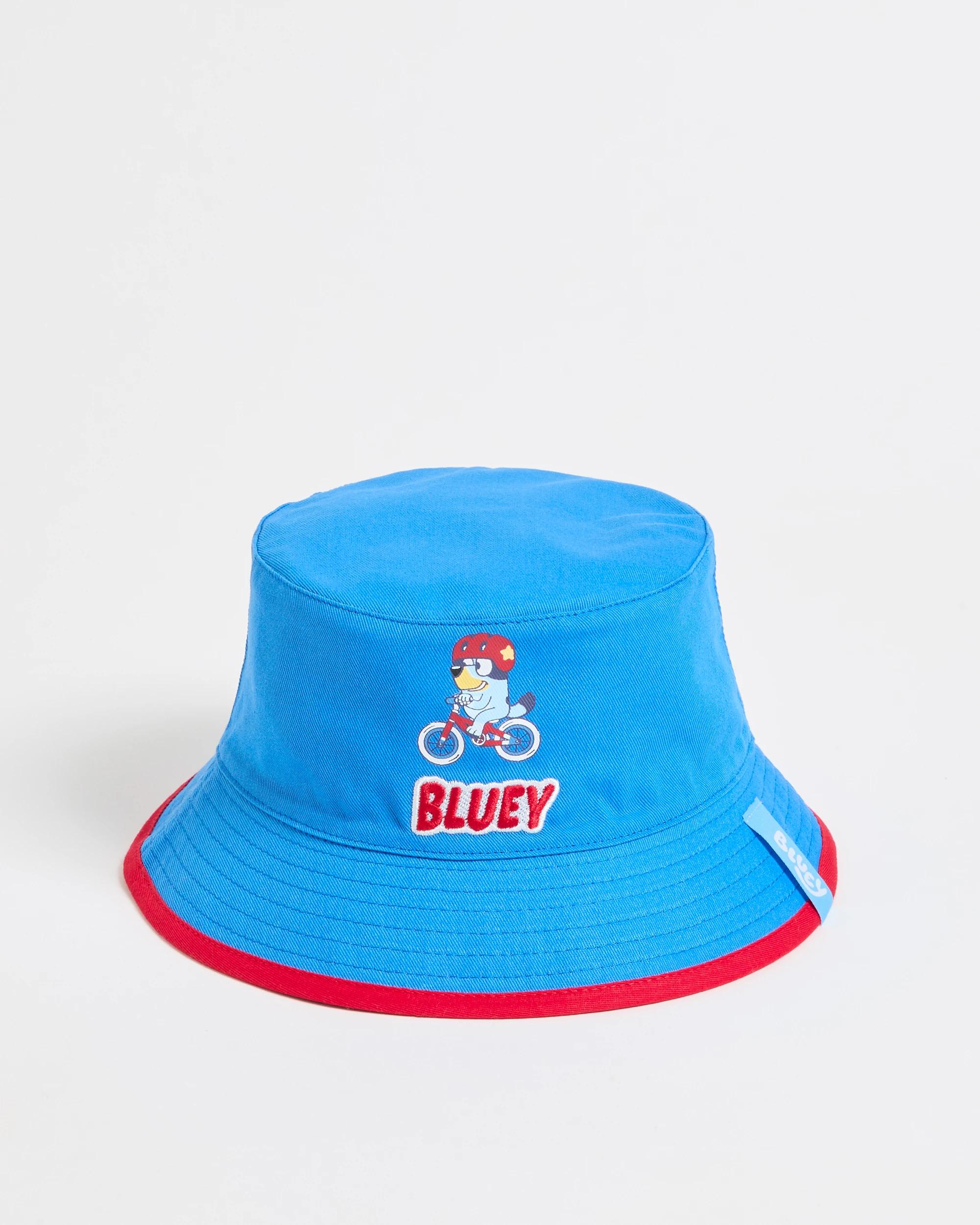 1 Bluey Cotton Bucket Hat BLUE, 1 of 3