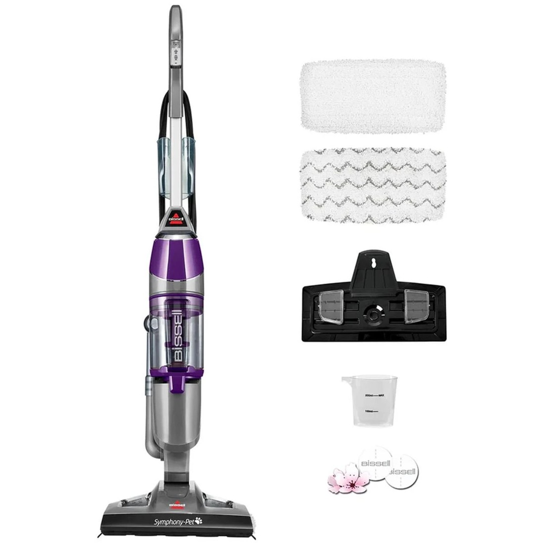 4 Bissell Symphony Pet Vacuum and Steam Cleaner, 4 of 5