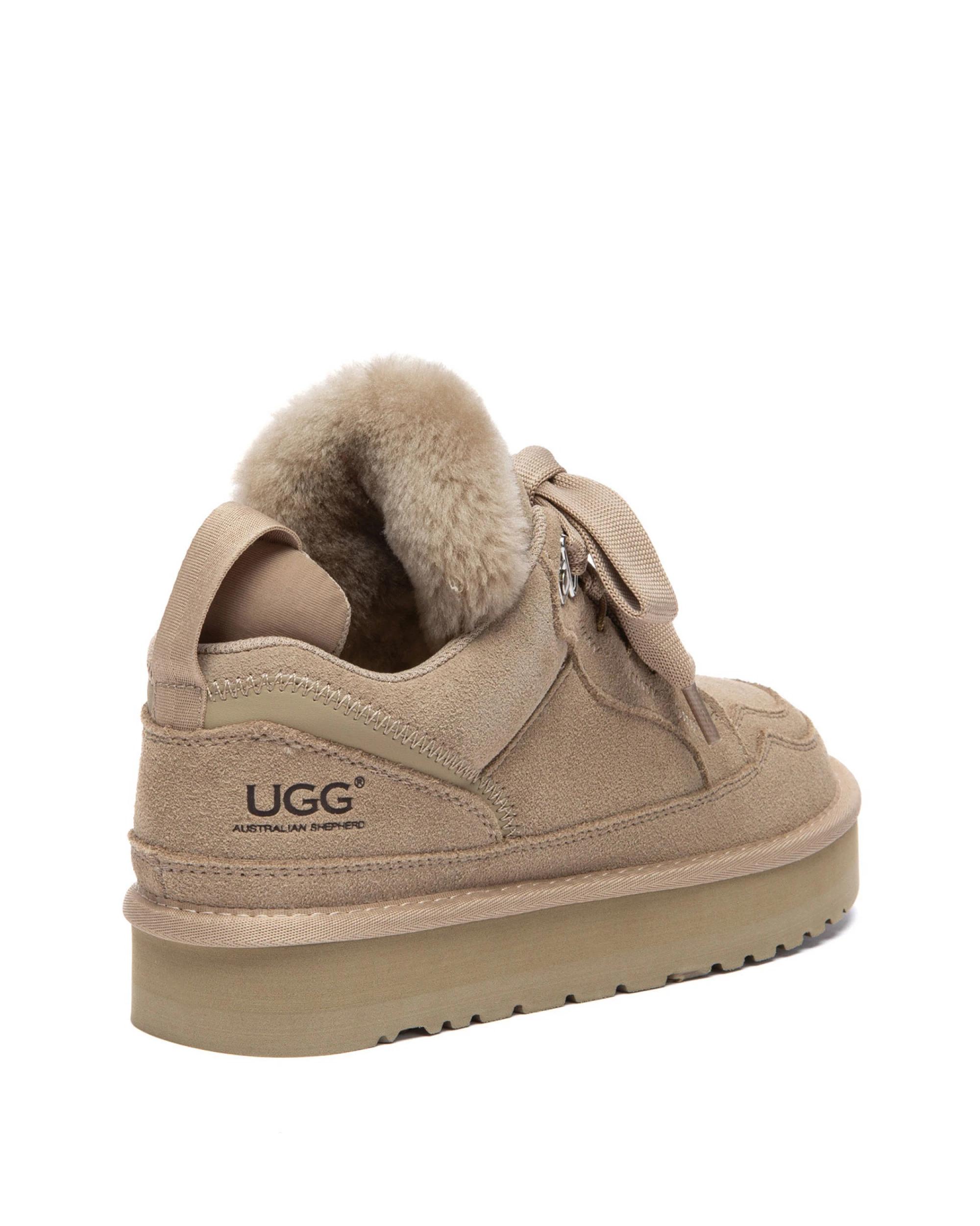 3 Australian Shepherd UGG Womens Parklyn Platform Sneakers SANDSTONE, 3 of 5