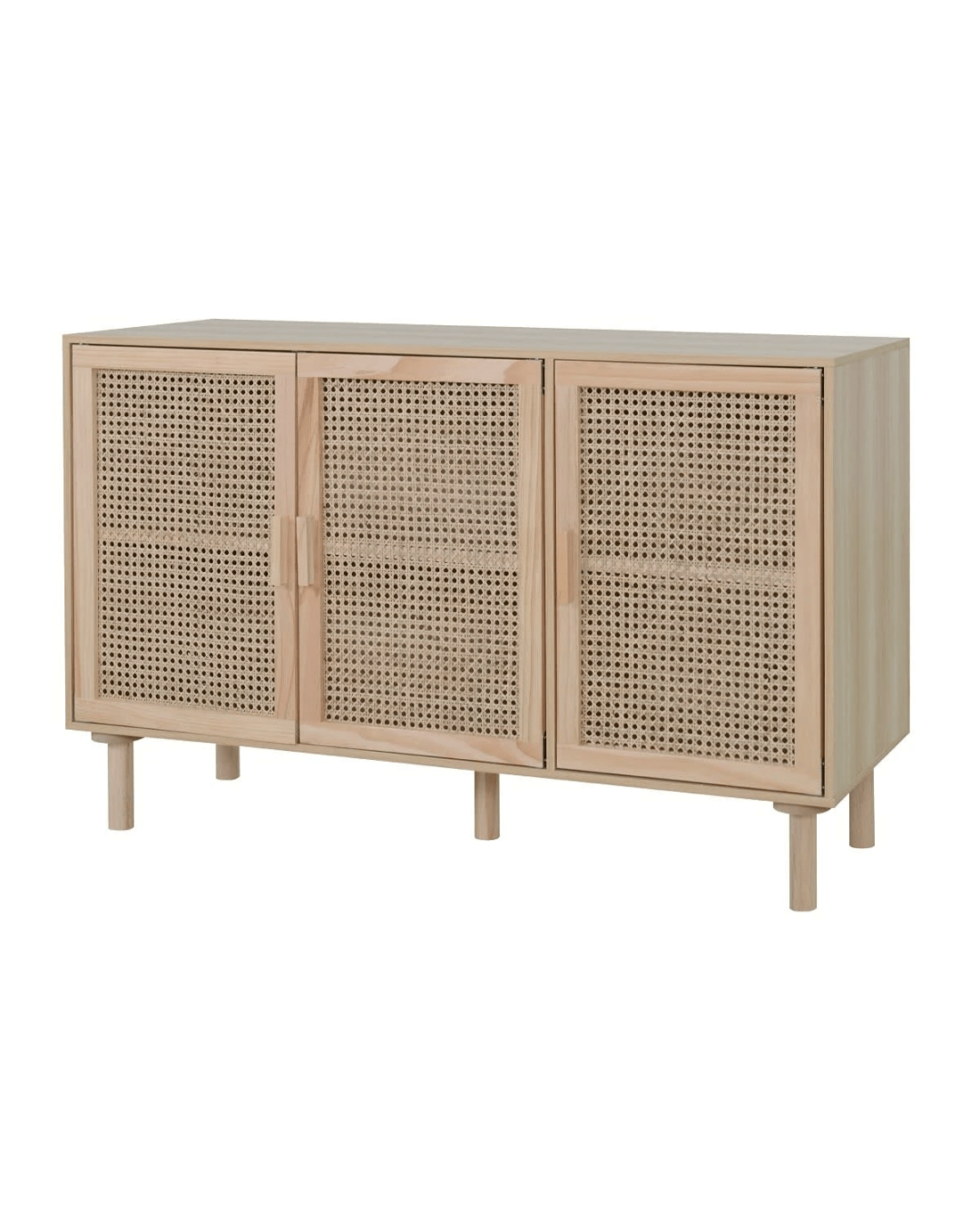 7 Rattan Sideboard with Adjustable Shelves, 7 of 9
