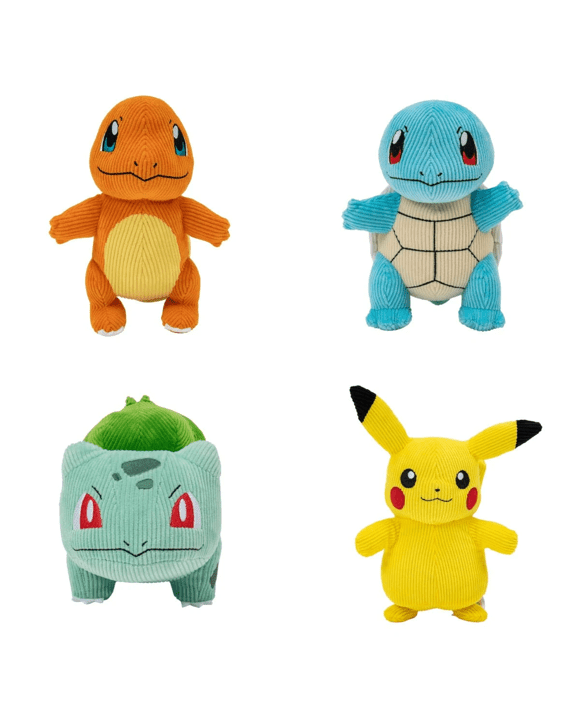 20cm Pokemon Corduroy Plush Toy - Assorted