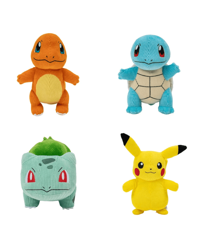 20cm Pokemon Corduroy Plush Toy - Asso
