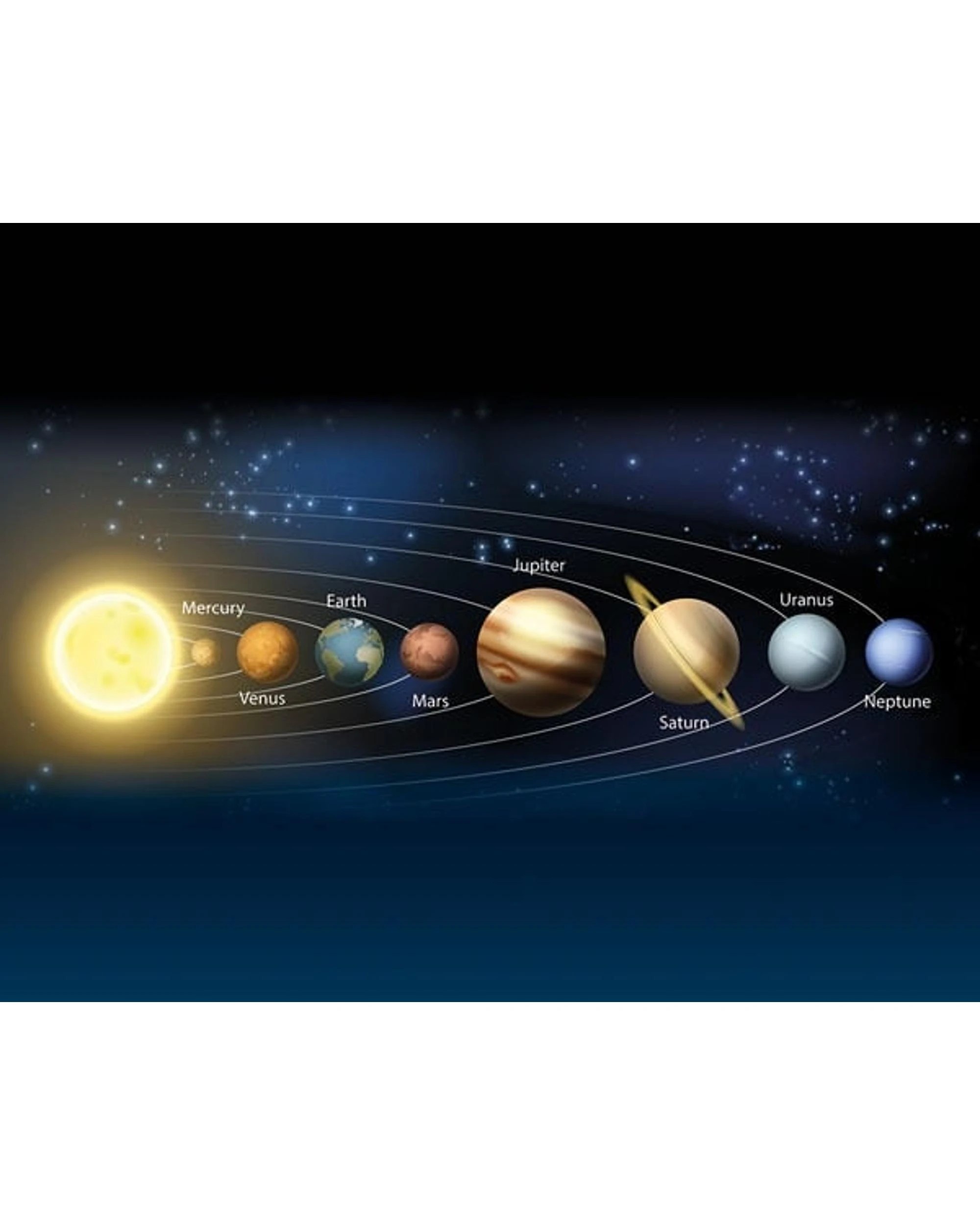 4 Original Glow Stars Glow Solar System 8 Pieces, 4 of 4