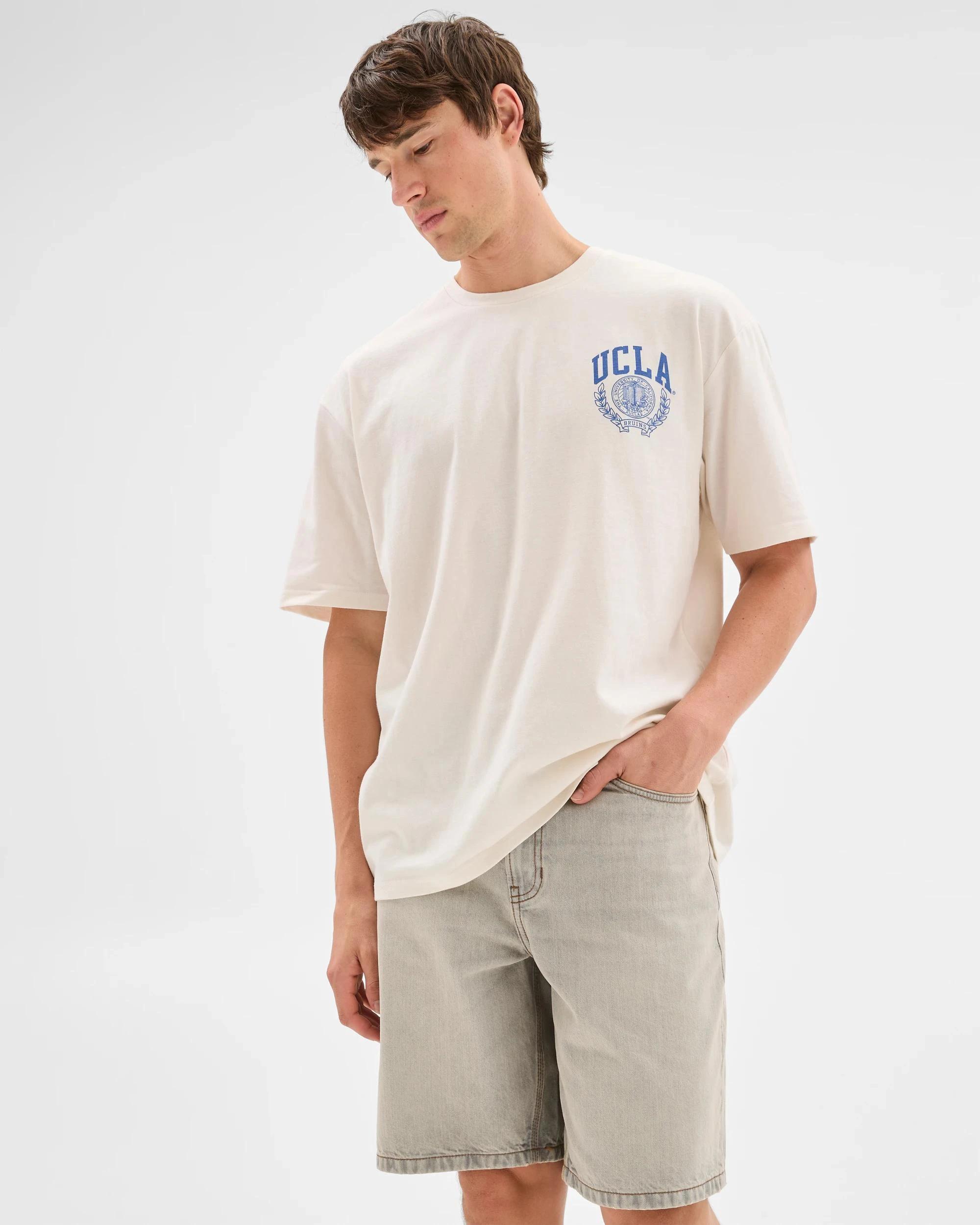 2 Licensed Relaxed Fit UCLA T-Shirt WHITE, 2 of 6